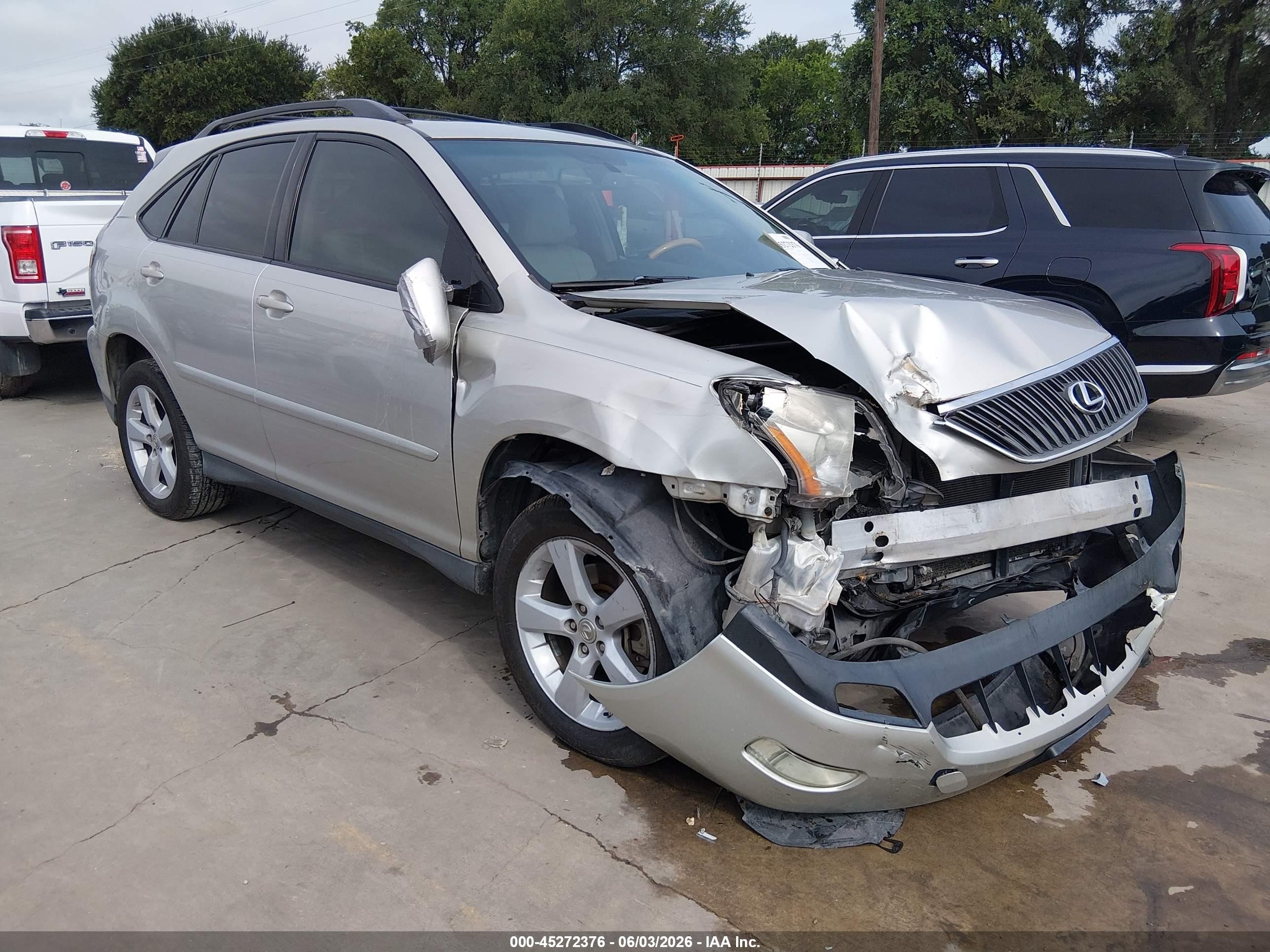 2007 Lexus Rx 350 Silver vin: 2T2HK31U77C029006