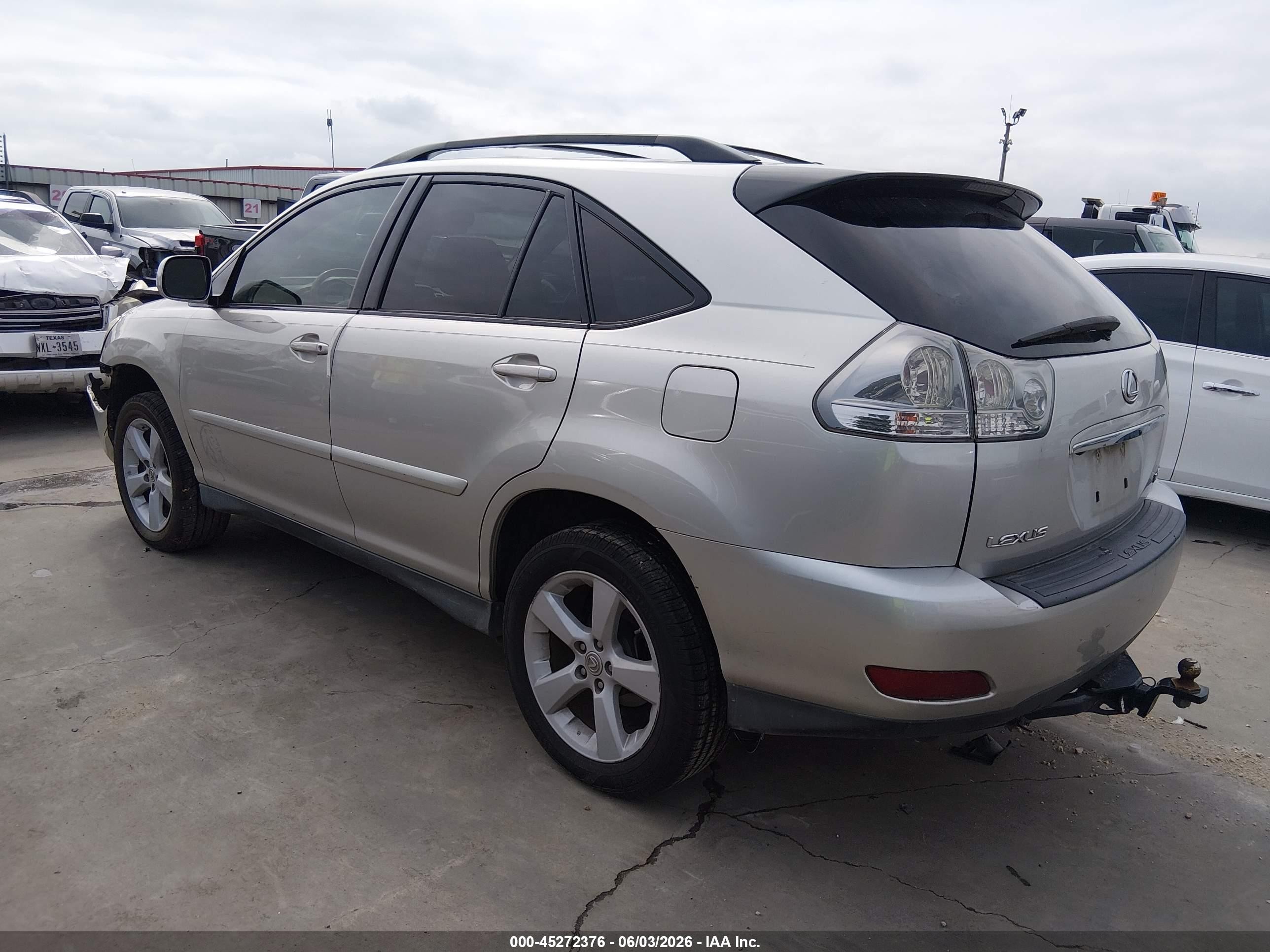 2007 Lexus Rx 350 Silver vin: 2T2HK31U77C029006