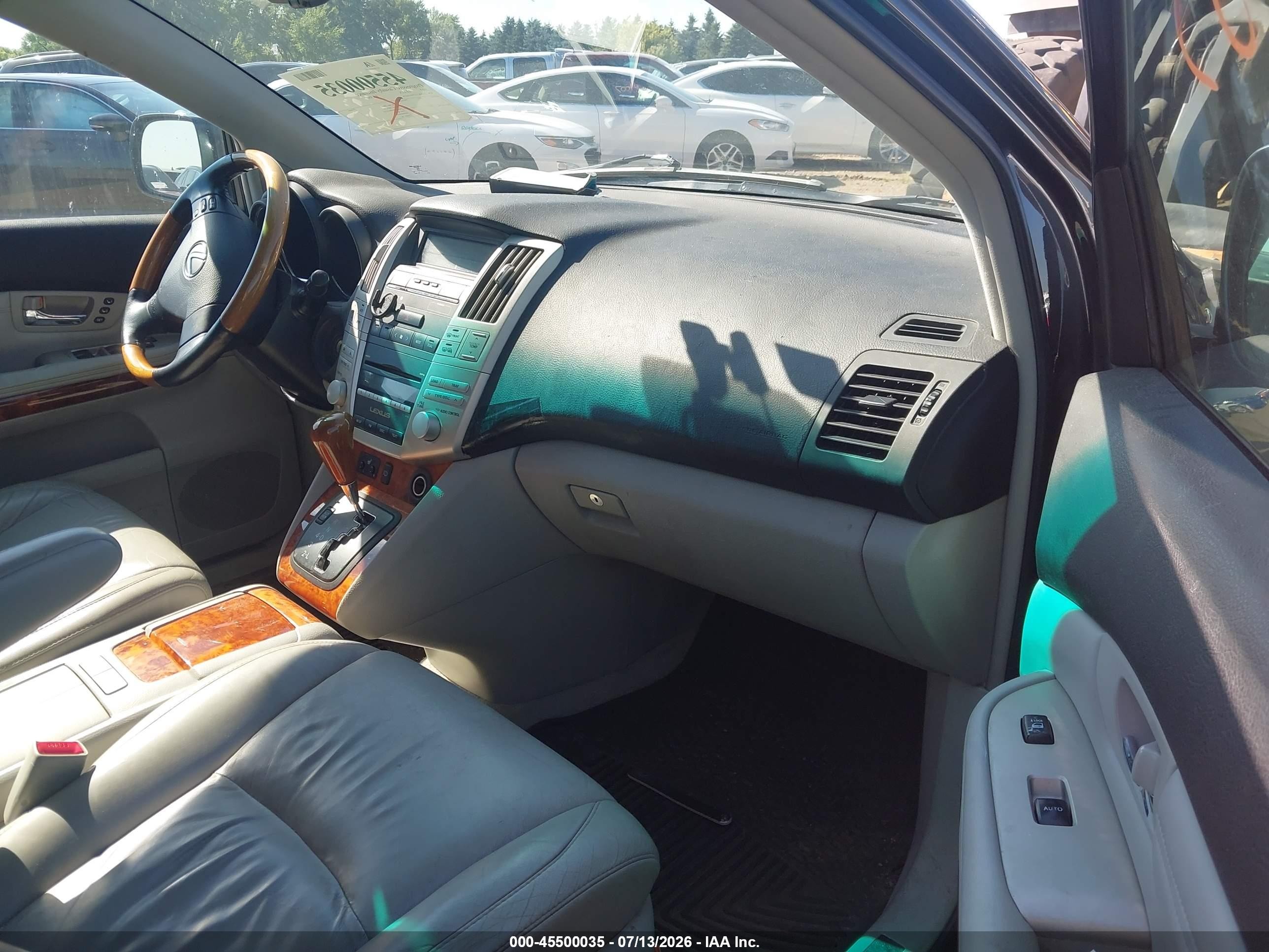 2007 Lexus Rx 350   Gray vin: 2T2HK31U77C034528