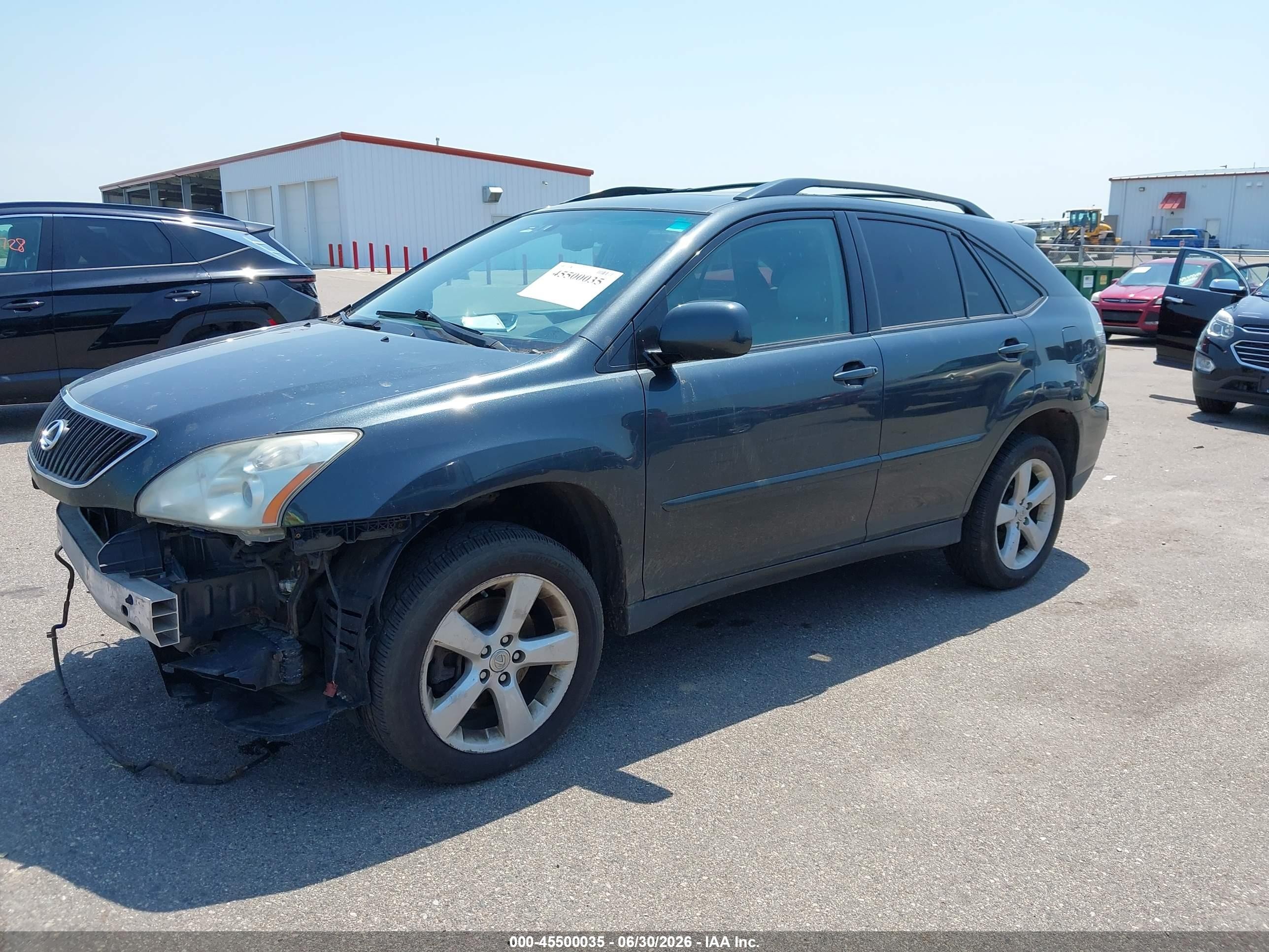 2007 Lexus Rx 350   Gray vin: 2T2HK31U77C034528