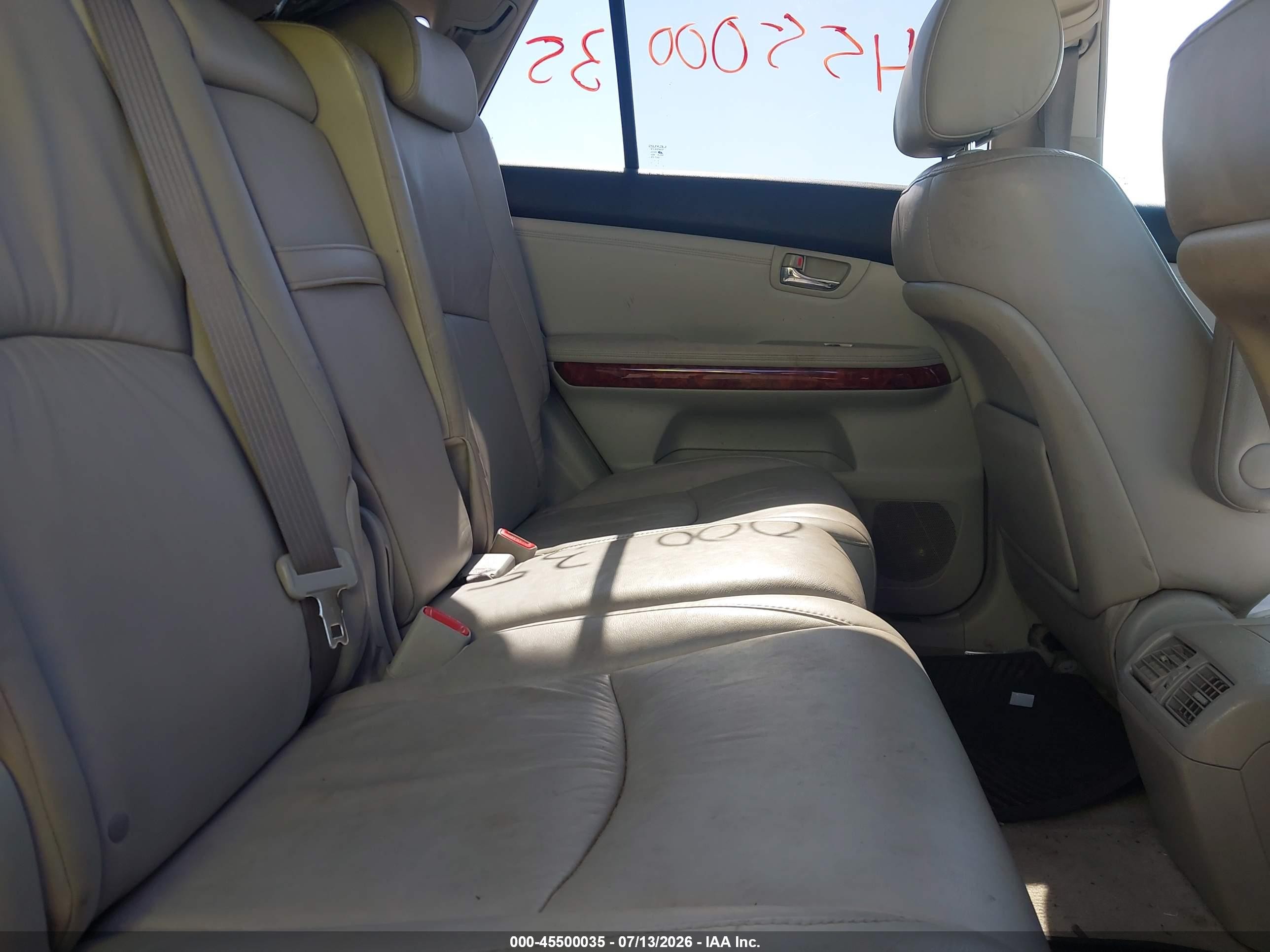 2007 Lexus Rx 350   Gray vin: 2T2HK31U77C034528