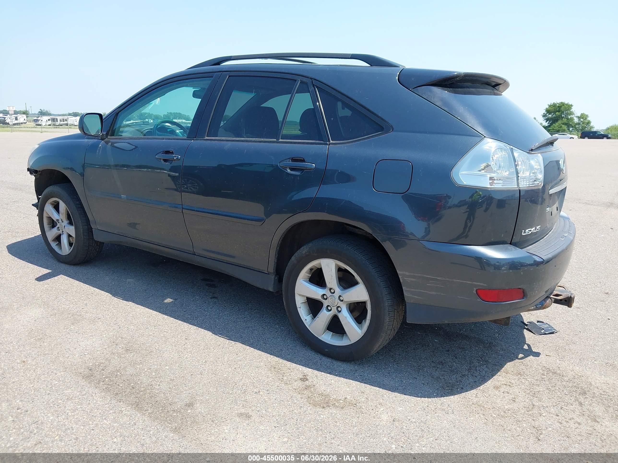 2007 Lexus Rx 350   Gray vin: 2T2HK31U77C034528