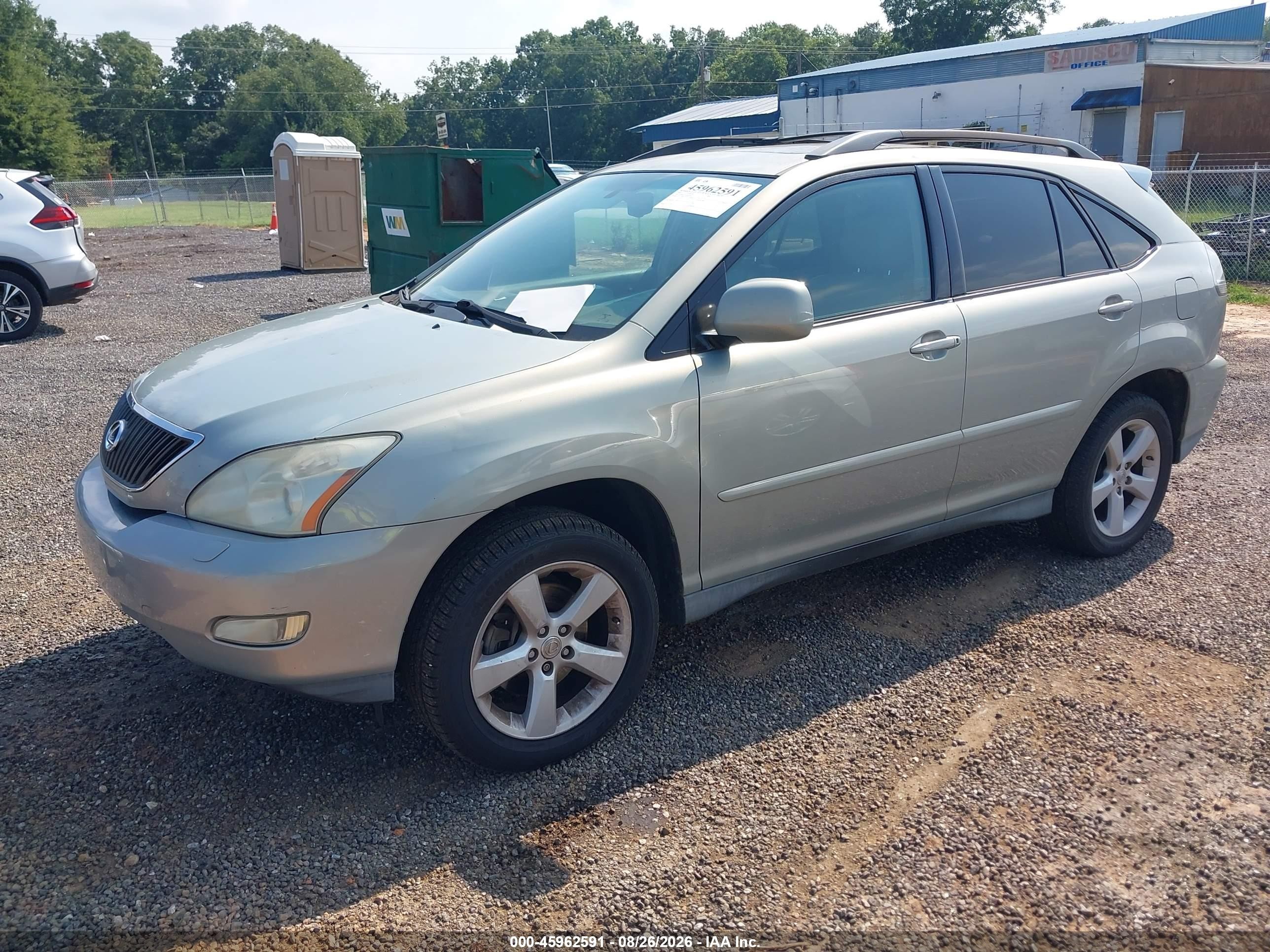 2007 Lexus Rx 350   Silver vin: 2T2HK31U77C037249