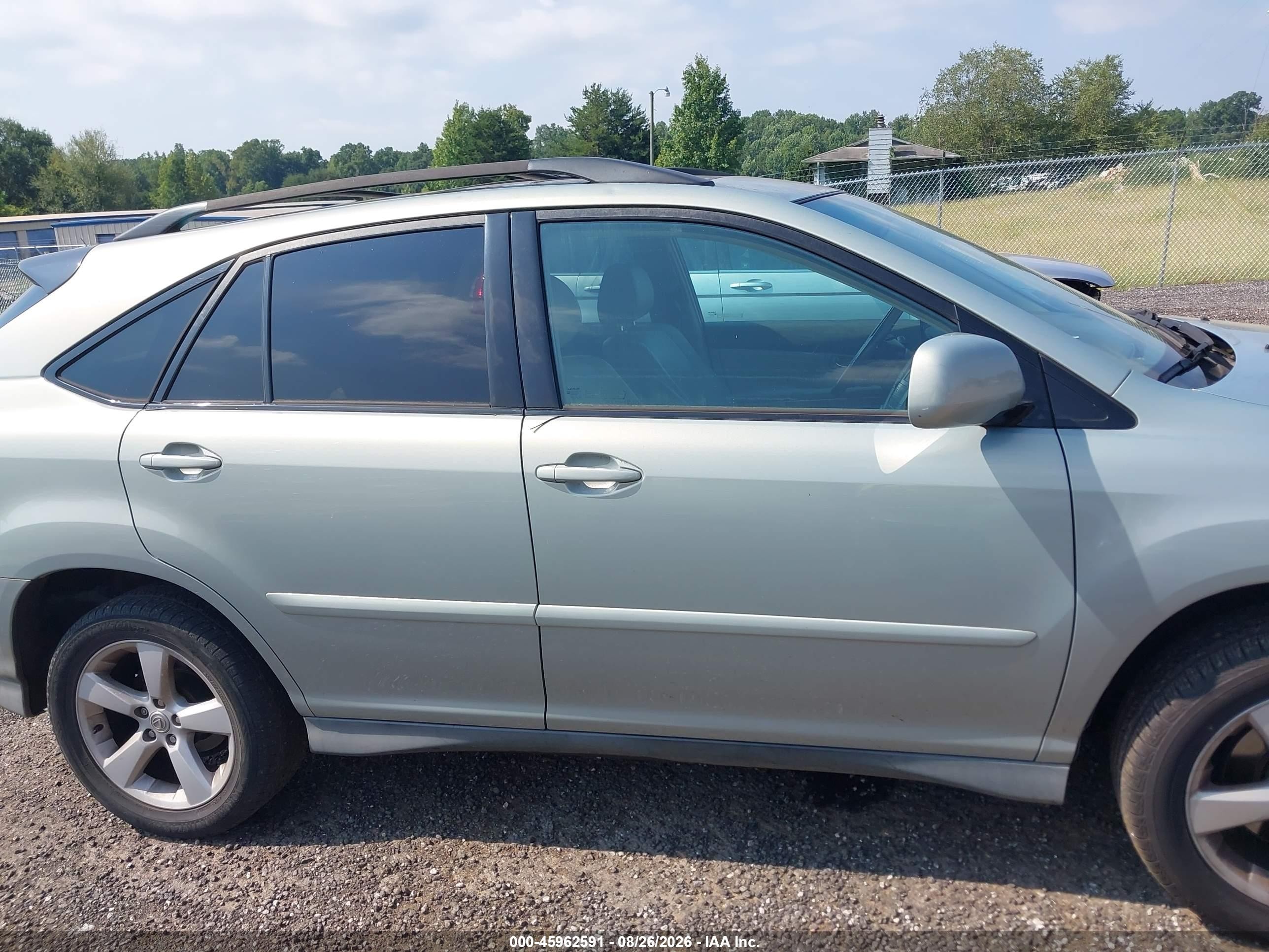2007 Lexus Rx 350   Silver vin: 2T2HK31U77C037249
