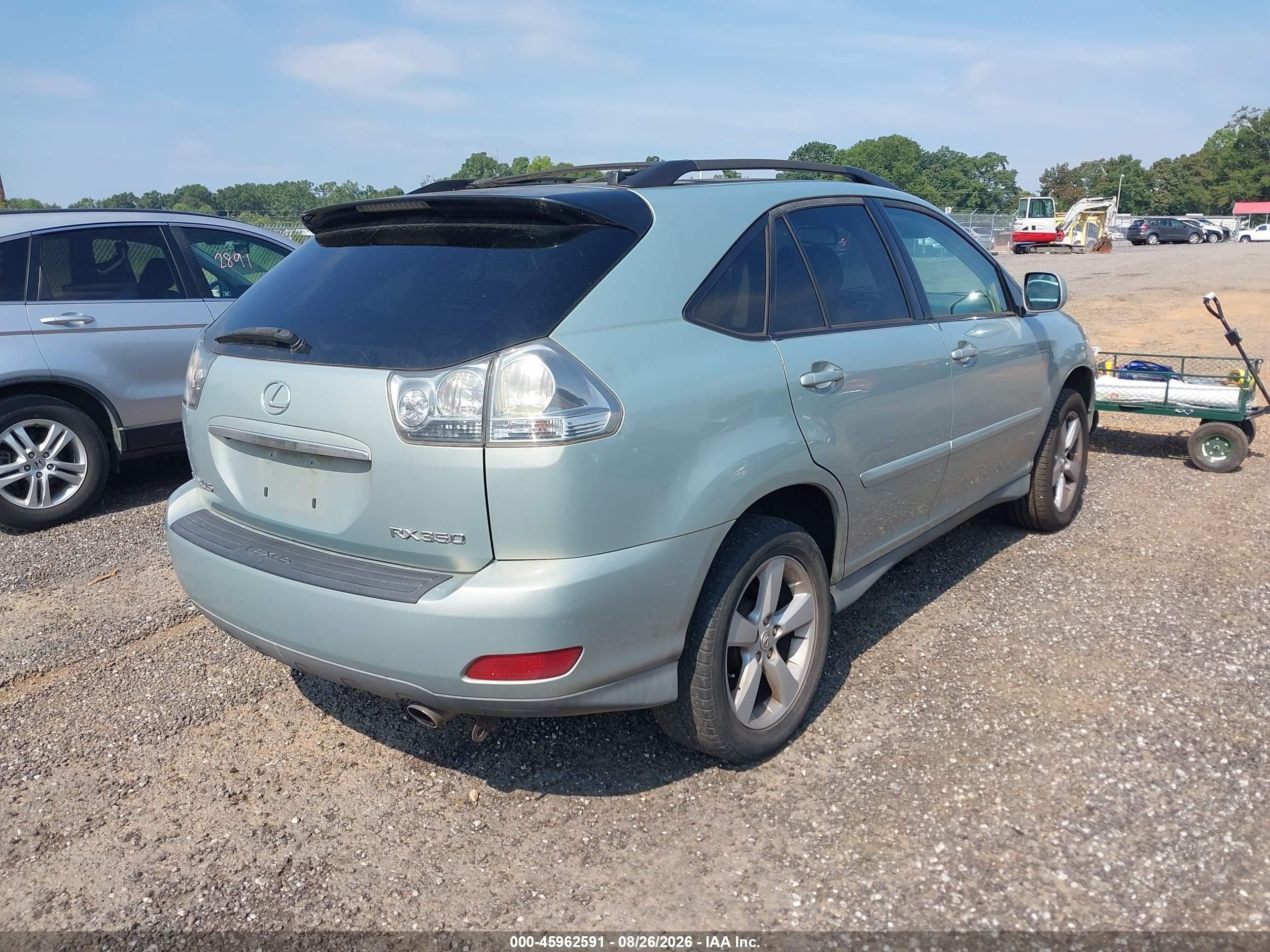 2007 Lexus Rx 350   Silver vin: 2T2HK31U77C037249