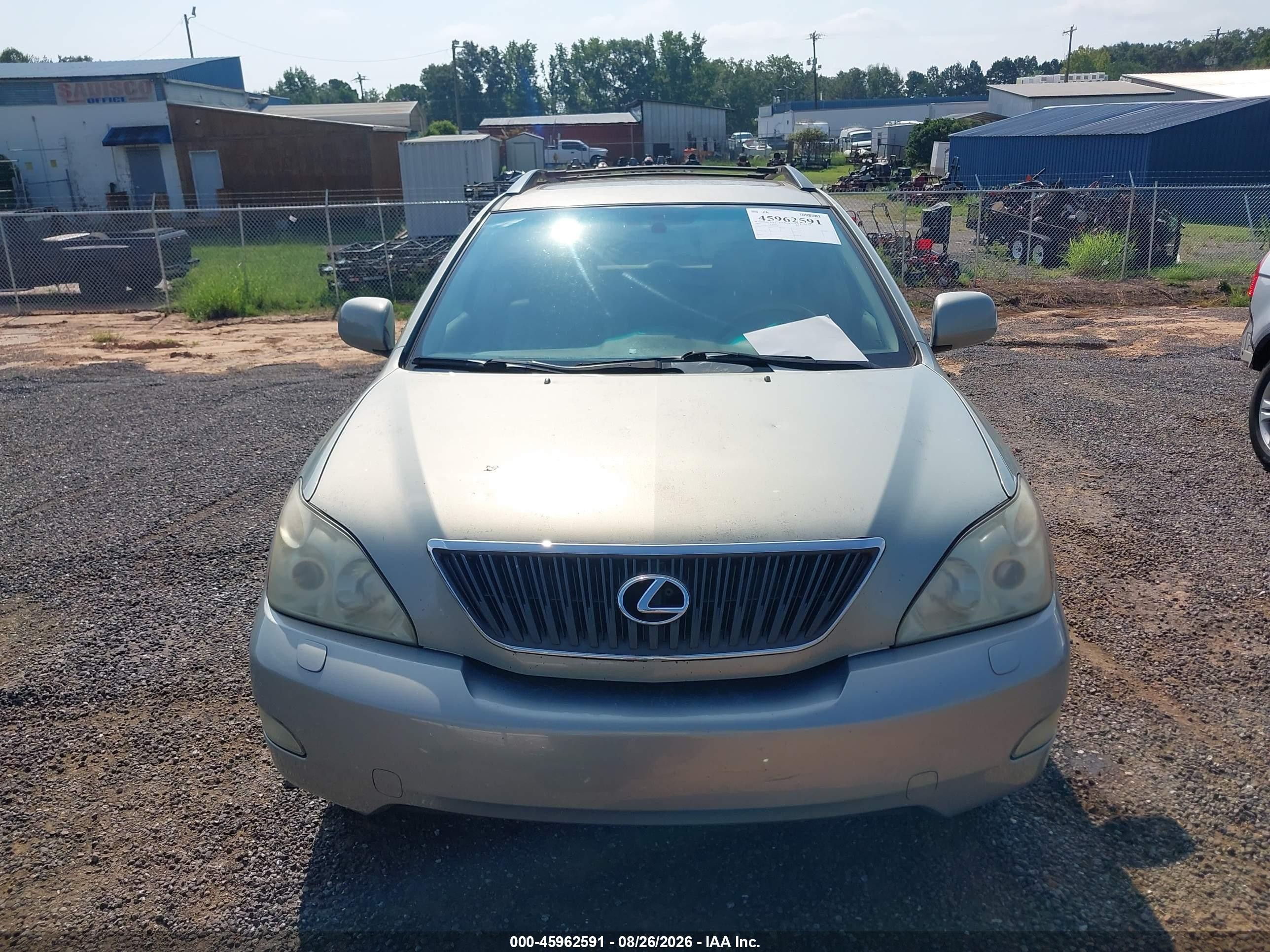 2007 Lexus Rx 350   Silver vin: 2T2HK31U77C037249
