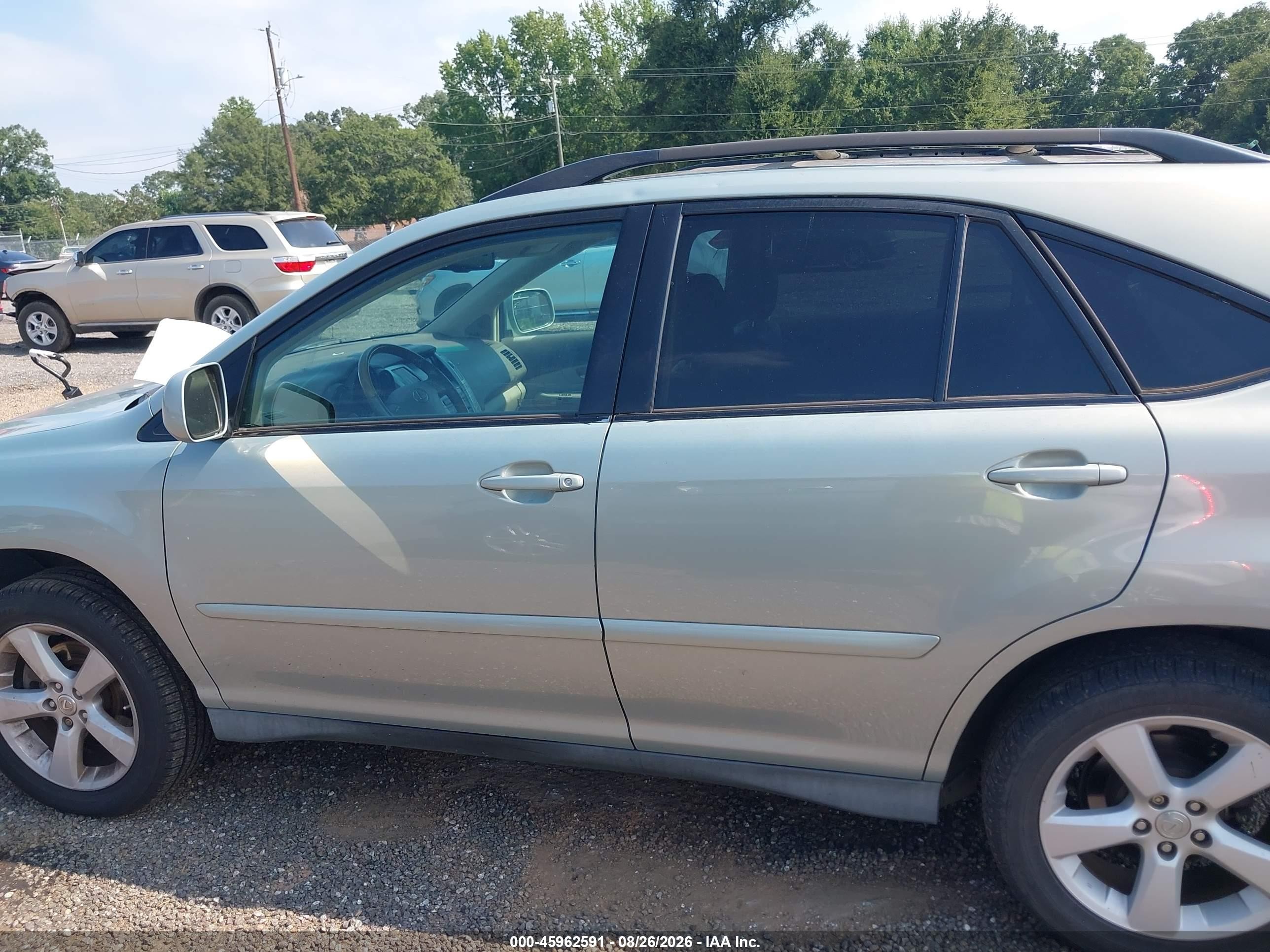 2007 Lexus Rx 350   Silver vin: 2T2HK31U77C037249