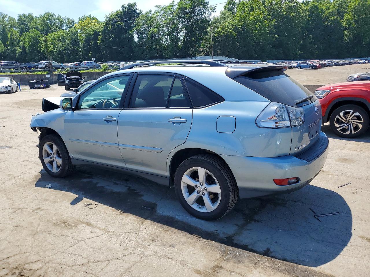 2007 Lexus Rx 350 Blue vin: 2T2HK31U77C038370