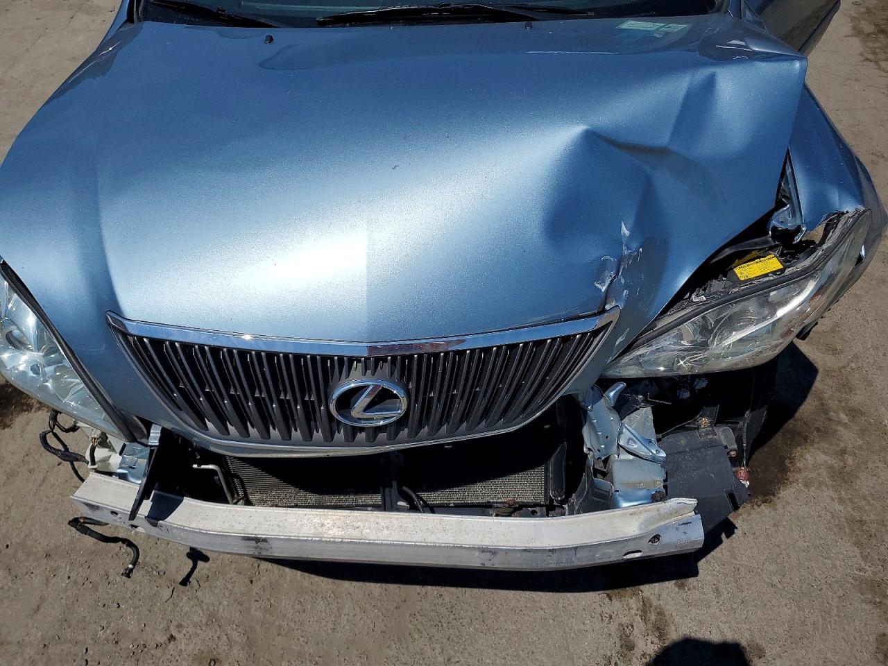 2007 Lexus Rx 350 Blue vin: 2T2HK31U77C038370