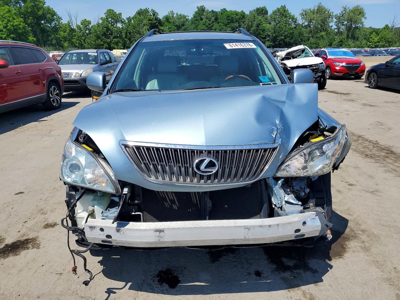 2007 Lexus Rx 350 Blue vin: 2T2HK31U77C038370