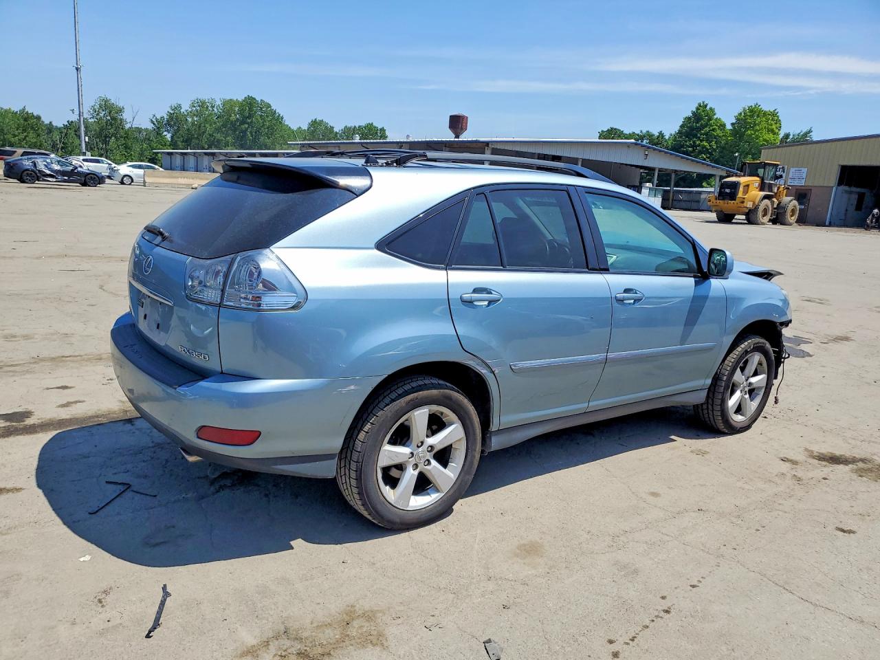 2007 Lexus Rx 350 Blue vin: 2T2HK31U77C038370