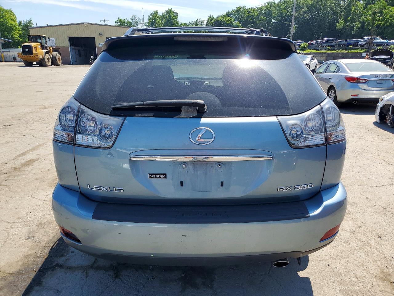 2007 Lexus Rx 350 Blue vin: 2T2HK31U77C038370