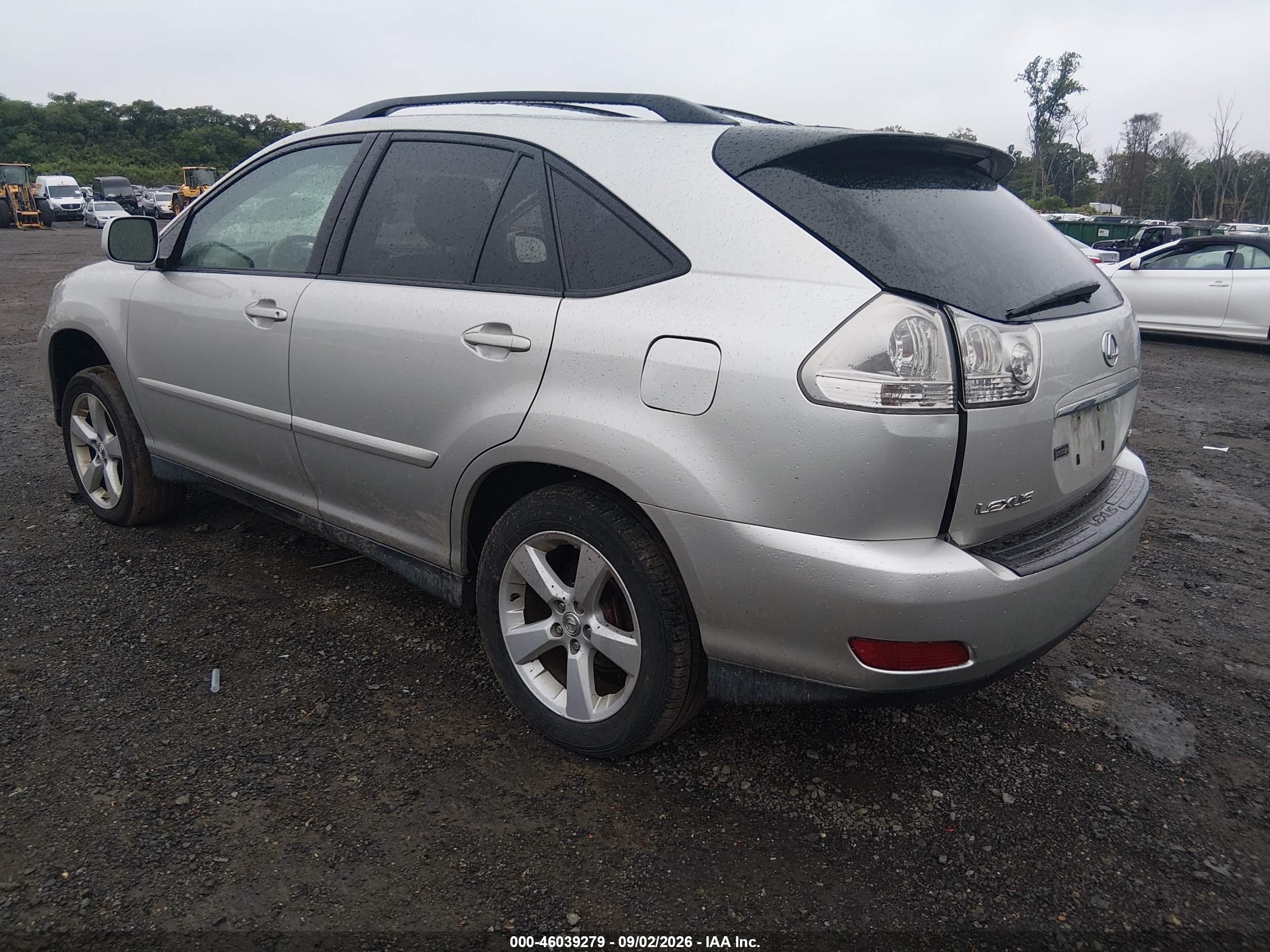 2007 Lexus Rx 350   Silver vin: 2T2HK31U77C039230