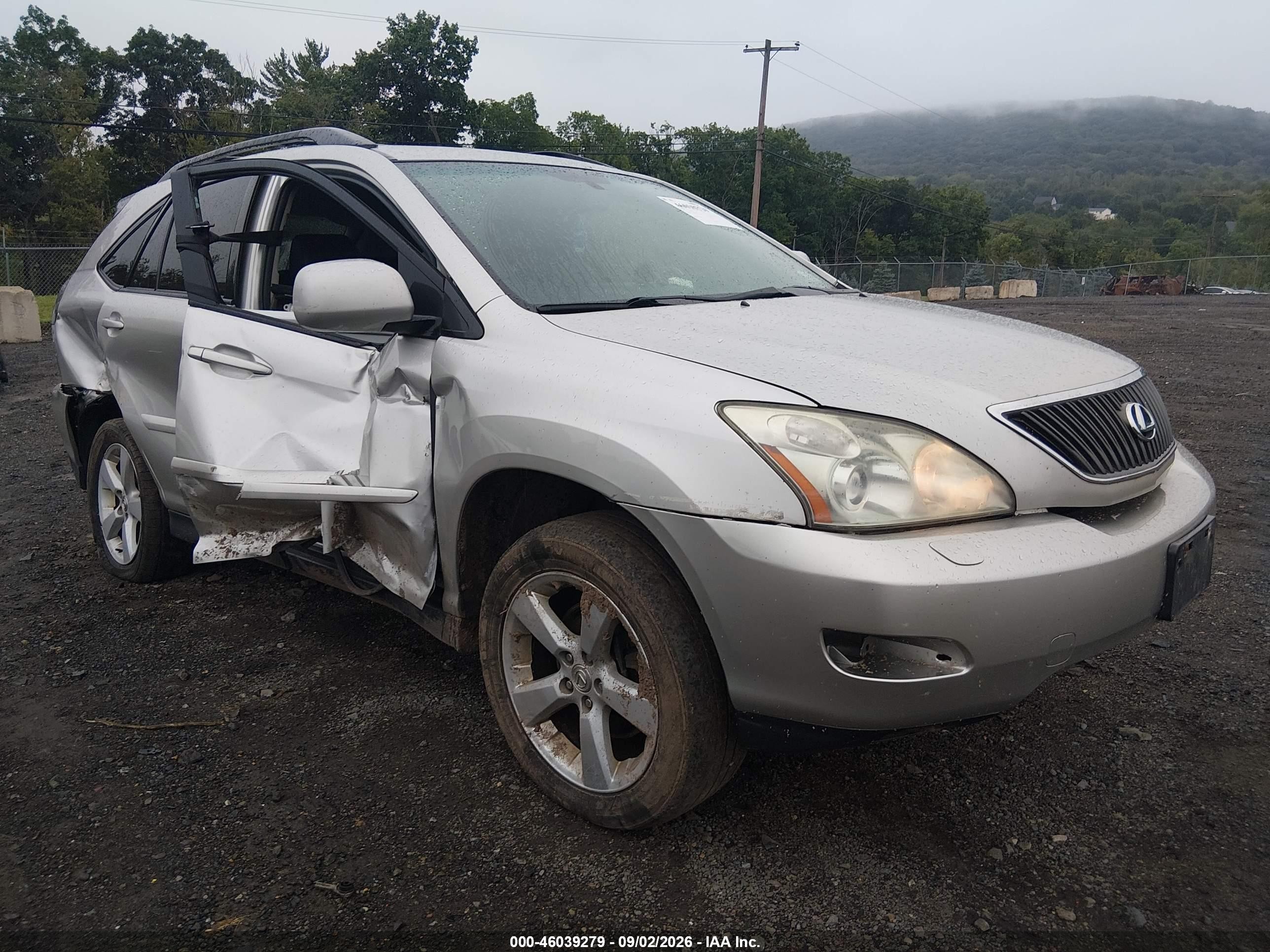 2007 Lexus Rx 350   Silver vin: 2T2HK31U77C039230