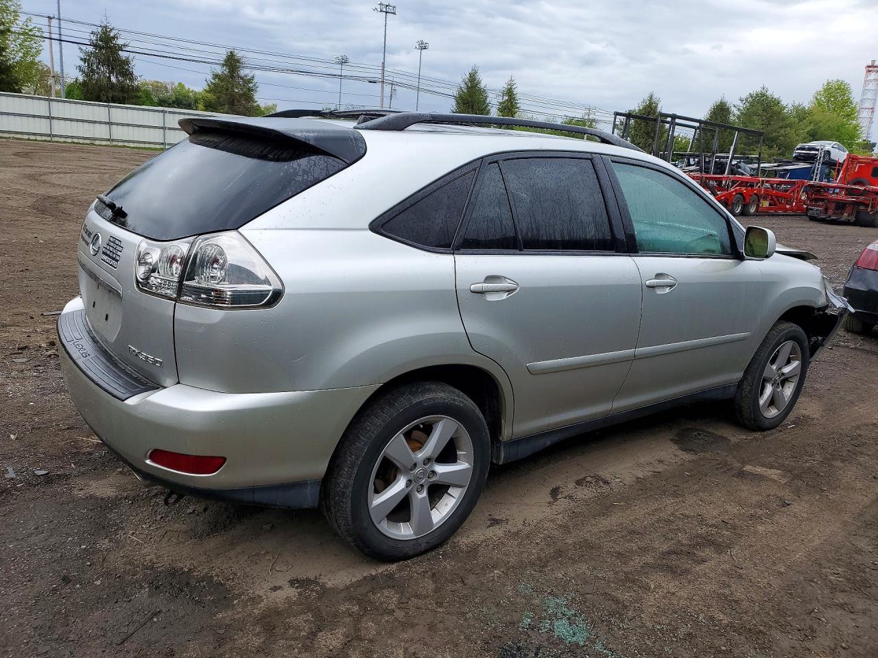 2007 Lexus Rx 350 Silver vin: 2T2HK31U77C039664