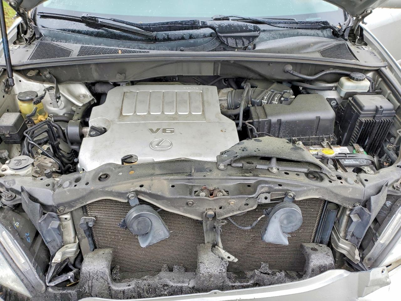 2007 Lexus Rx 350 Silver vin: 2T2HK31U77C039664