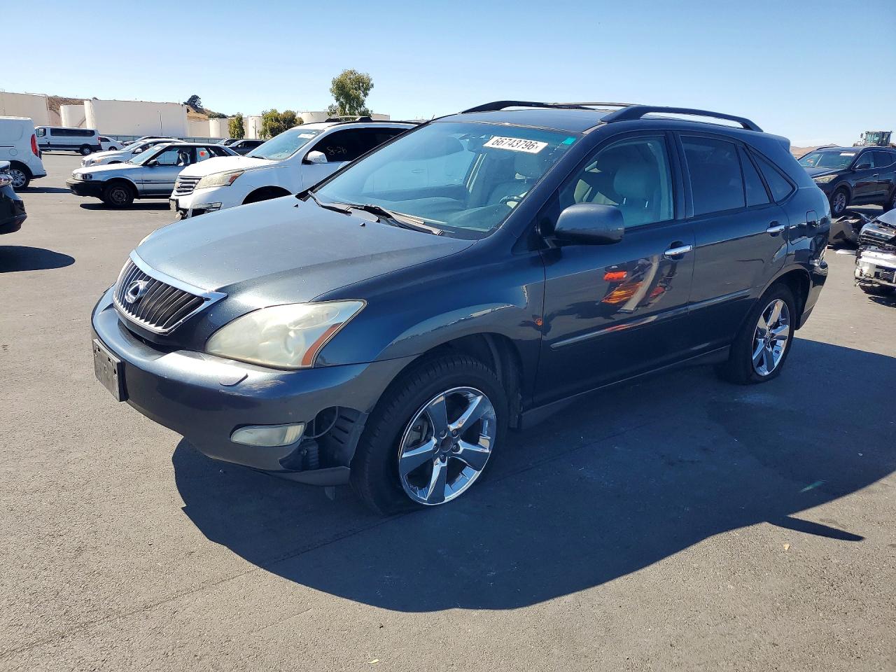 2008 Lexus Rx 350 Charcoal vin: 2T2HK31U78C049788