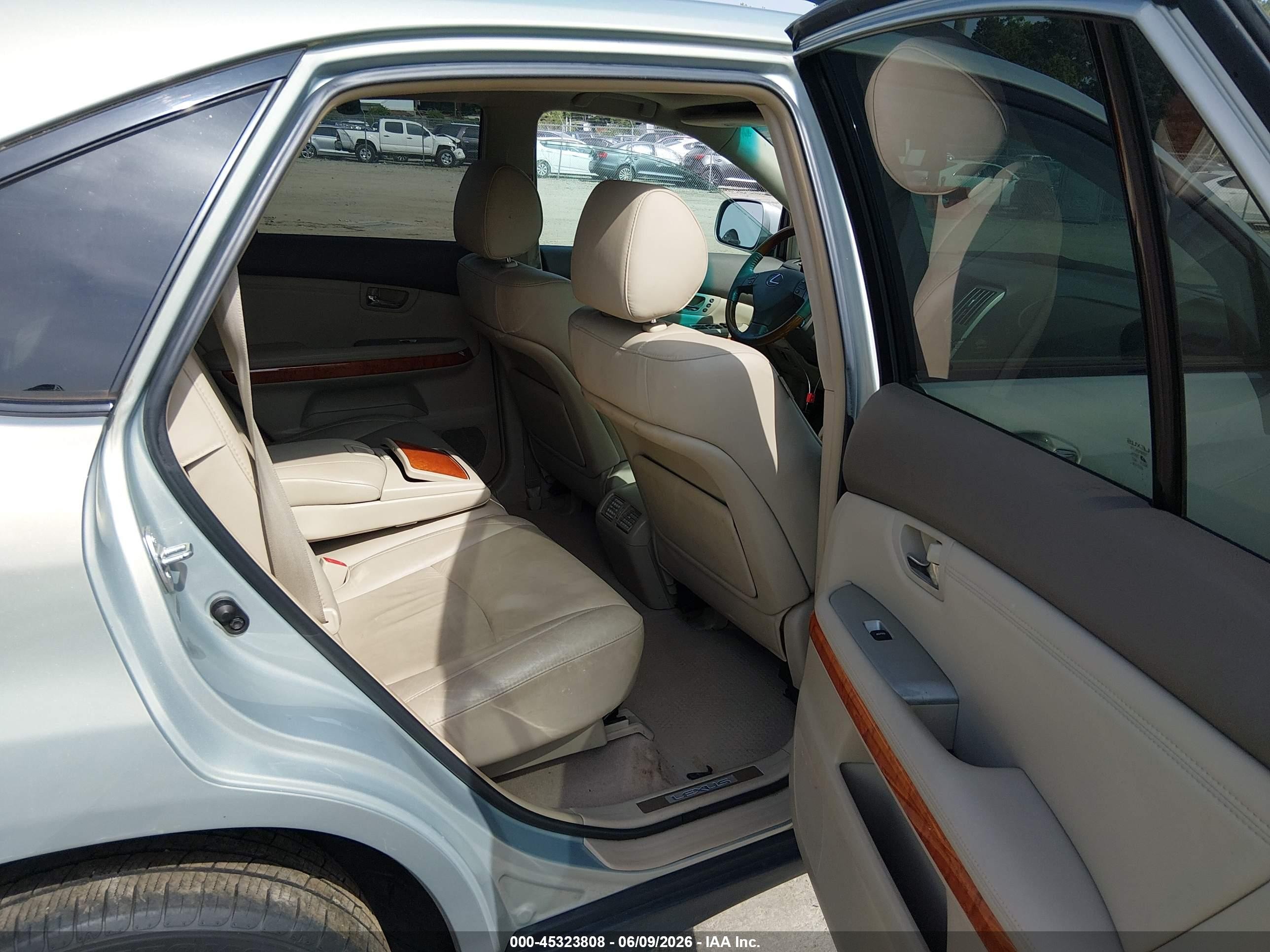 2008 Lexus Rx 350 Silver vin: 2T2HK31U78C053906