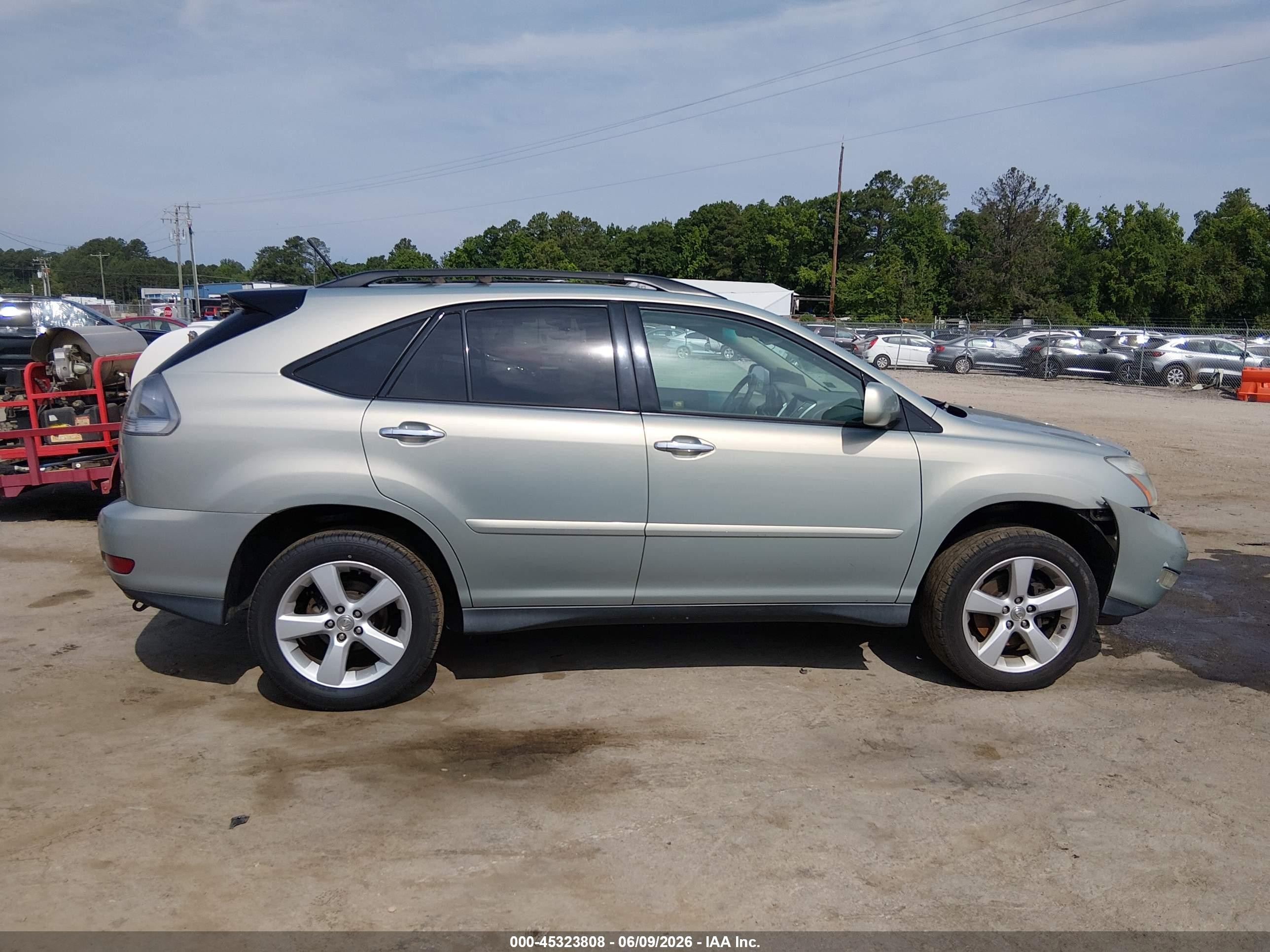 2008 Lexus Rx 350 Silver vin: 2T2HK31U78C053906