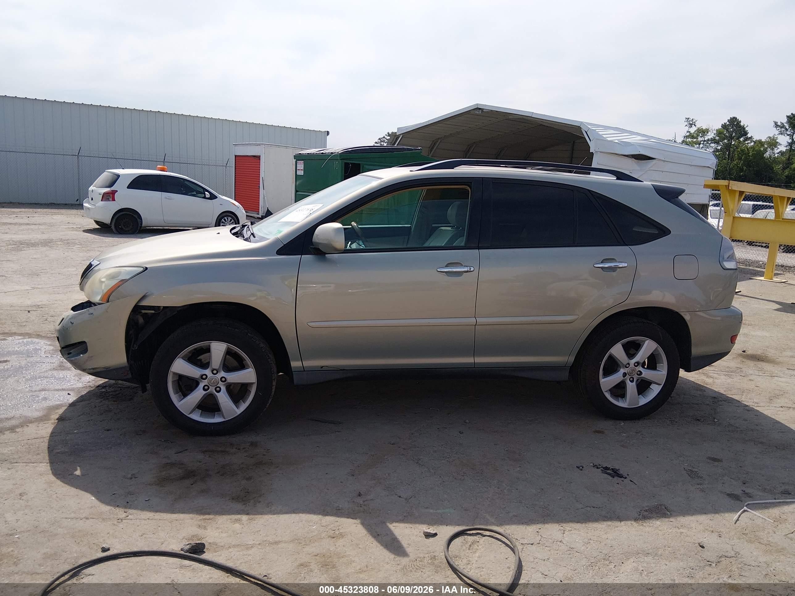 2008 Lexus Rx 350 Silver vin: 2T2HK31U78C053906