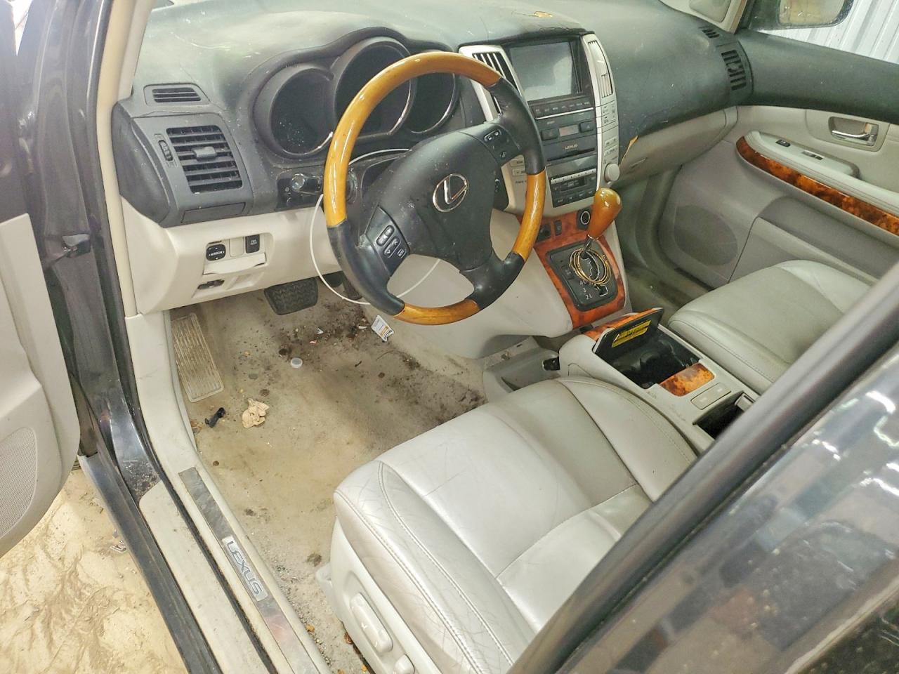 2008 Lexus Rx 350 Charcoal vin: 2T2HK31U78C056191