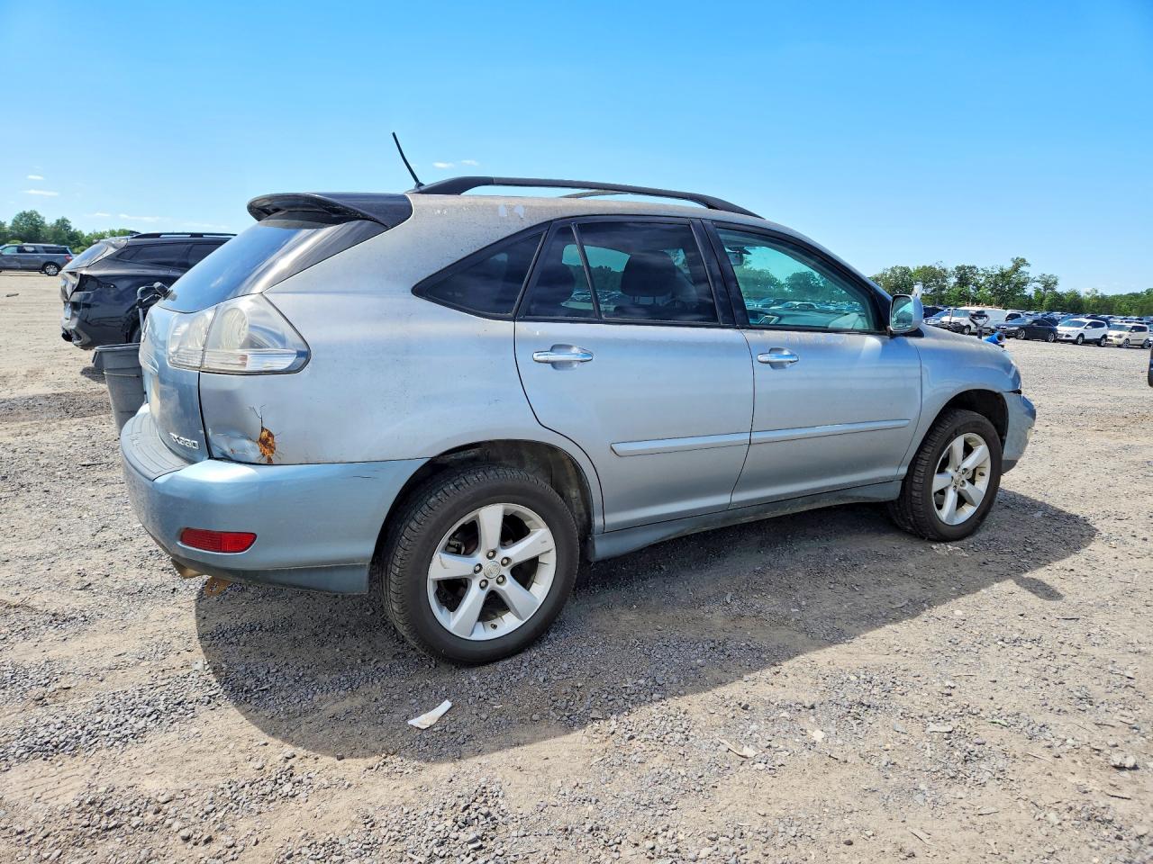 2008 Lexus Rx 350 Синий vin: 2T2HK31U78C057809
