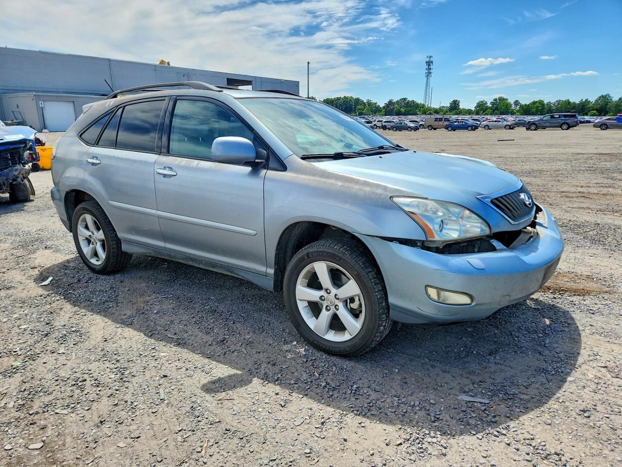 2008 Lexus Rx 350 Синий vin: 2T2HK31U78C057809