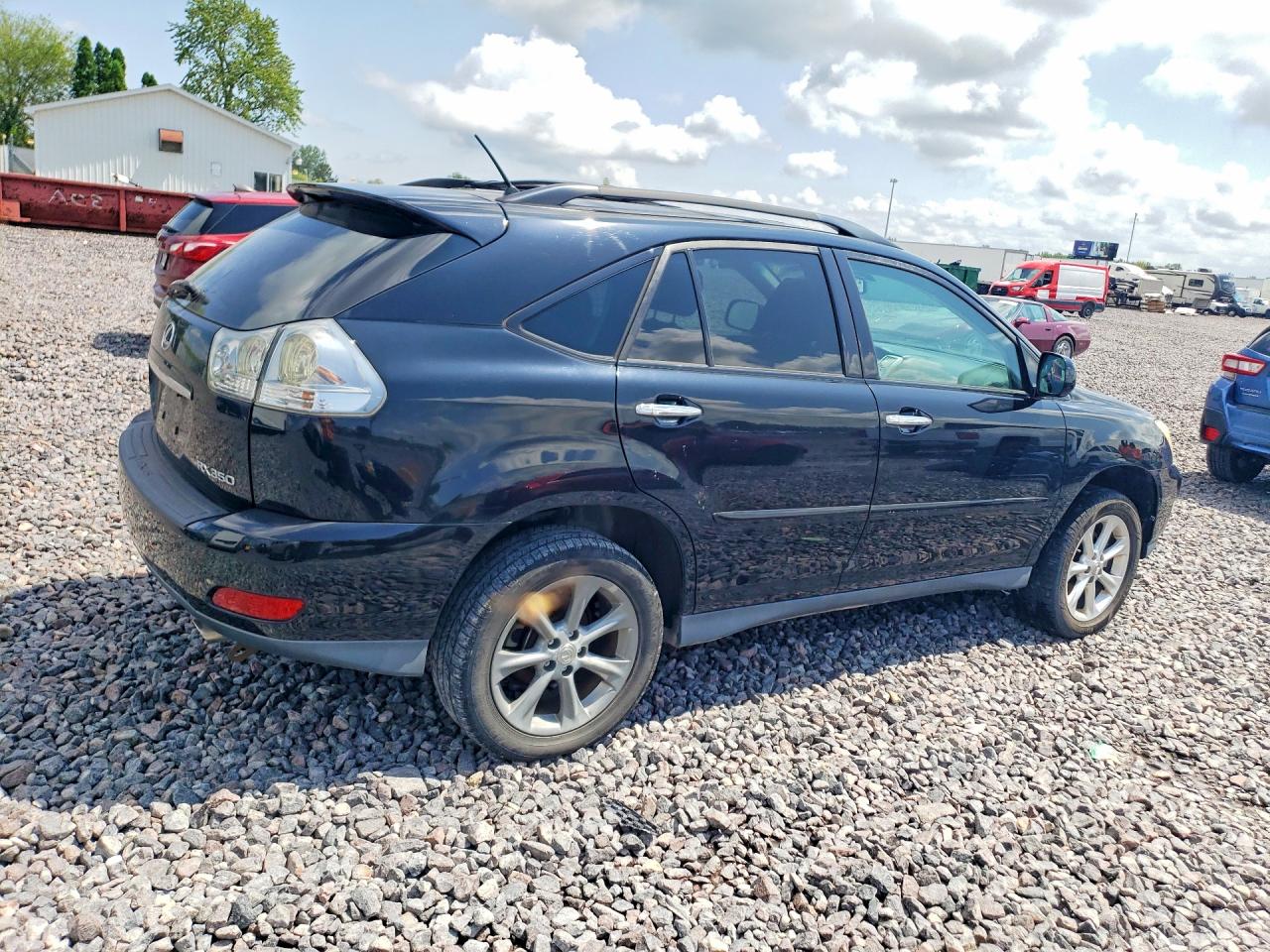 2008 Lexus Rx 350 Black vin: 2T2HK31U78C058927