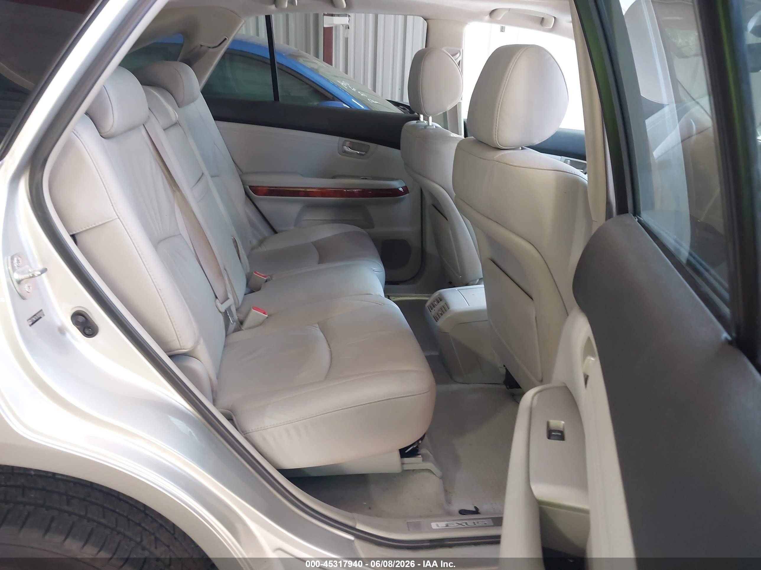 2008 Lexus Rx 350 Silver vin: 2T2HK31U78C059592