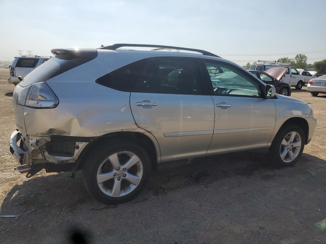 2008 Lexus Rx 350 Silver vin: 2T2HK31U78C068647