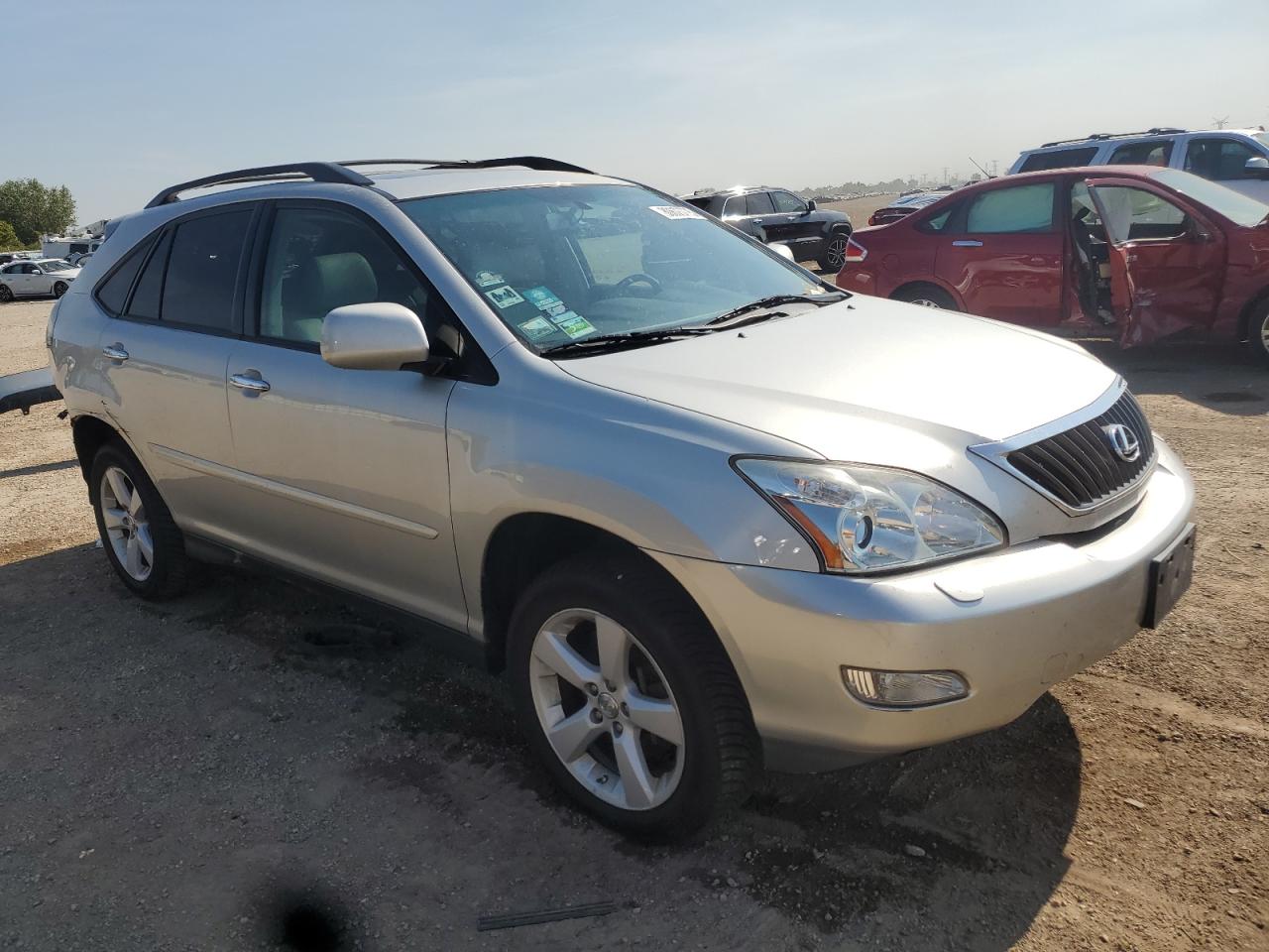2008 Lexus Rx 350 Silver vin: 2T2HK31U78C068647