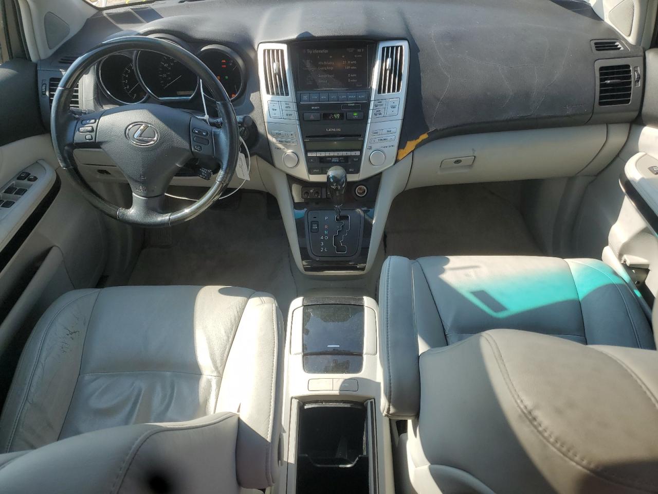 2008 Lexus Rx 350 Silver vin: 2T2HK31U78C068647