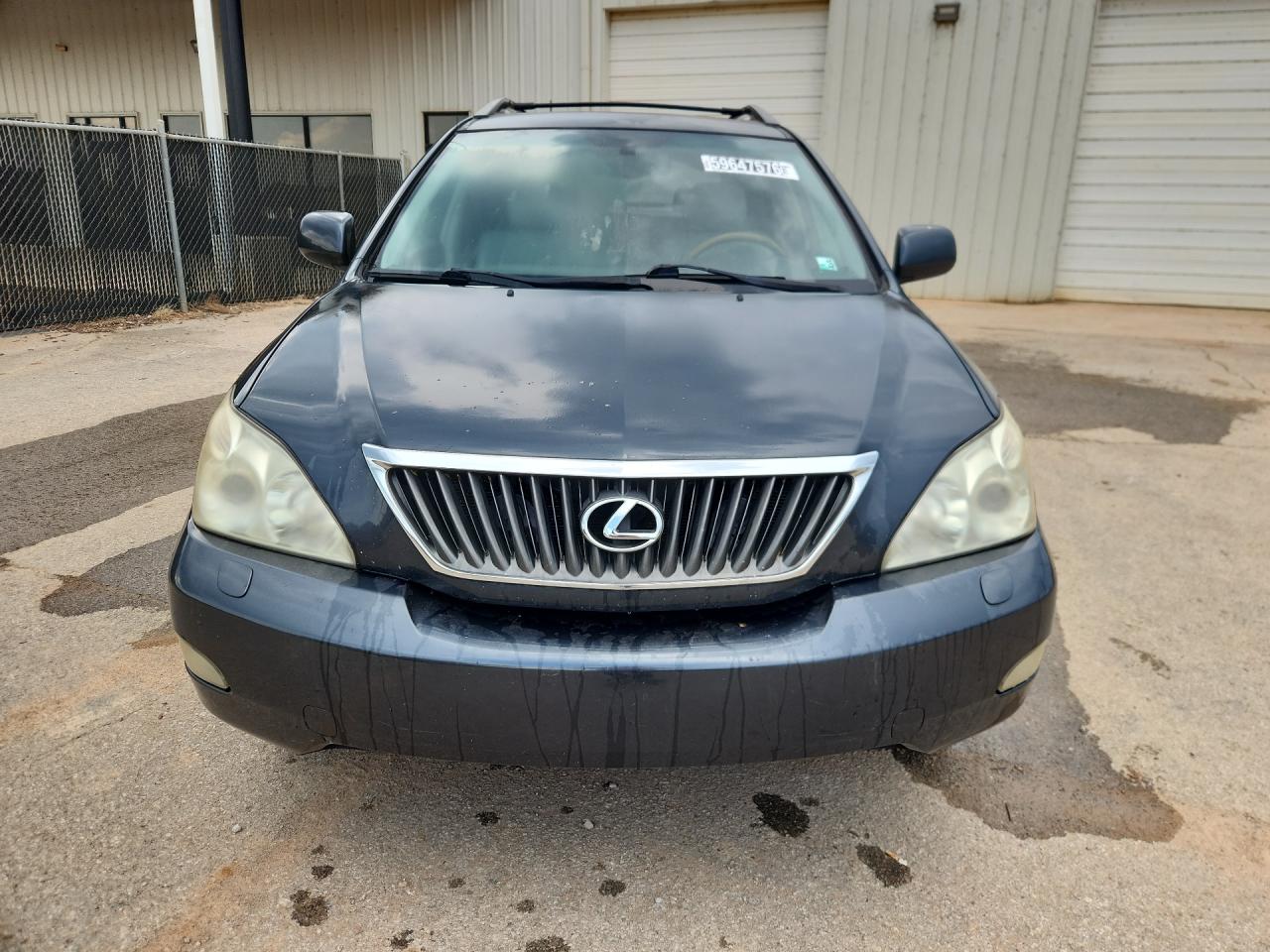 2008 Lexus Rx 350 Gray vin: 2T2HK31U78C068907 Damage: Grille, Chipped, 4