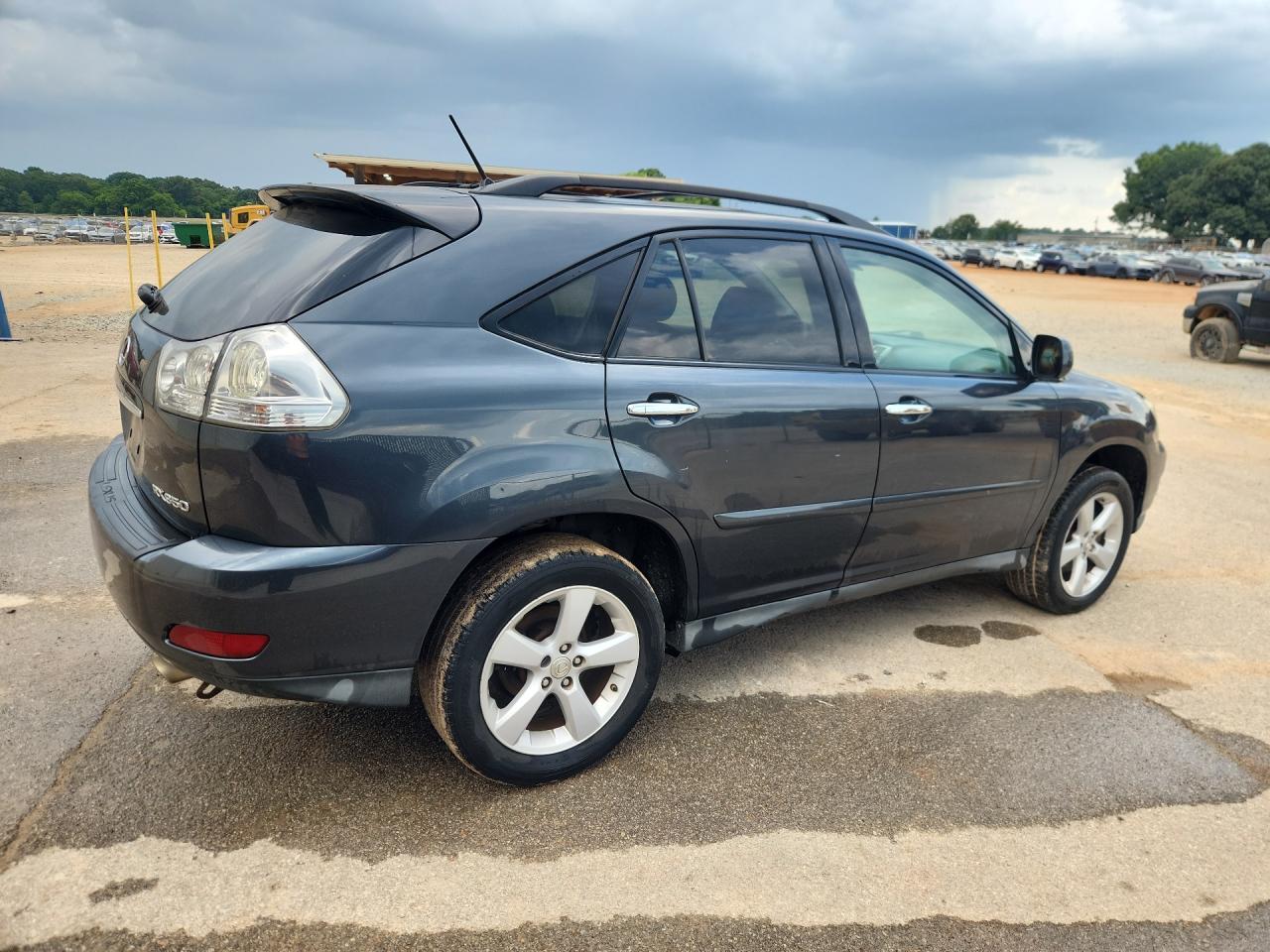 2008 Lexus Rx 350 Gray vin: 2T2HK31U78C068907 Damage: Right Rear Door, Chipped, 4