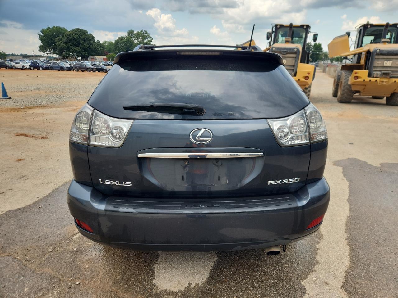 2008 Lexus Rx 350 Gray vin: 2T2HK31U78C068907 Damage: Rear Bumper, Chipped, 10 Or More