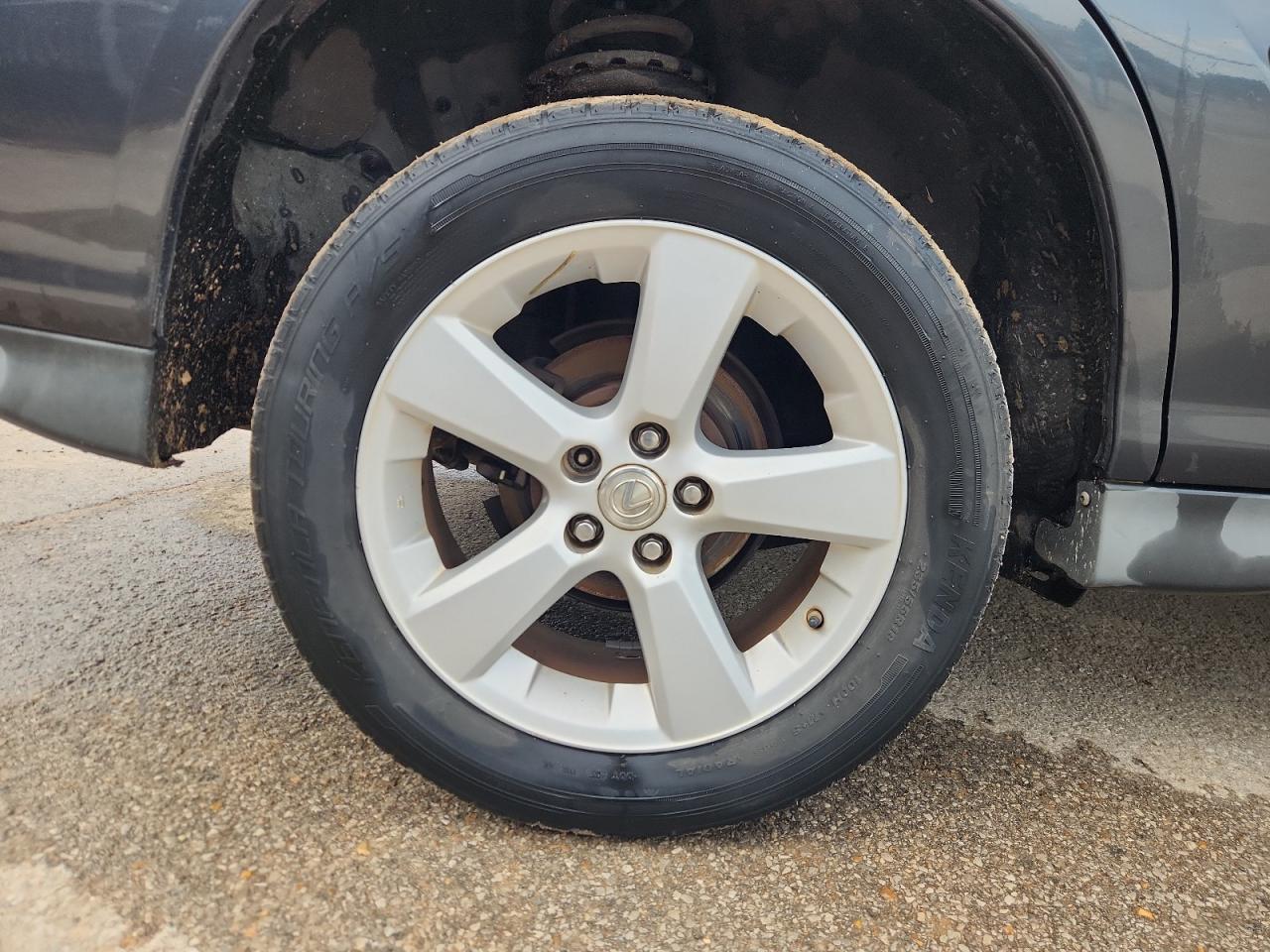 2008 Lexus Rx 350 Gray vin: 2T2HK31U78C068907 Damage: Right Rear Wheel, Multiple Scratches Light, 4