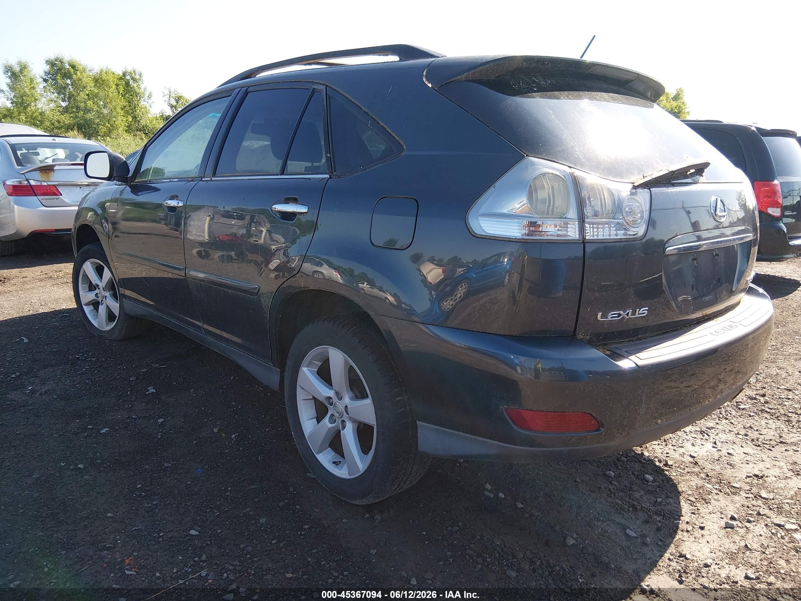 2008 Lexus Rx 350 Gray vin: 2T2HK31U78C069054
