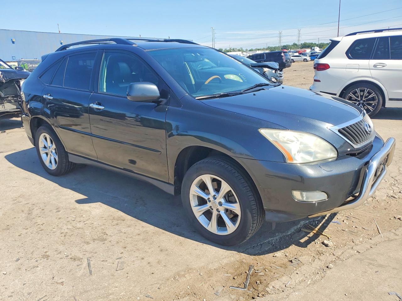 2008 Lexus Rx 350 Charcoal vin: 2T2HK31U78C069734