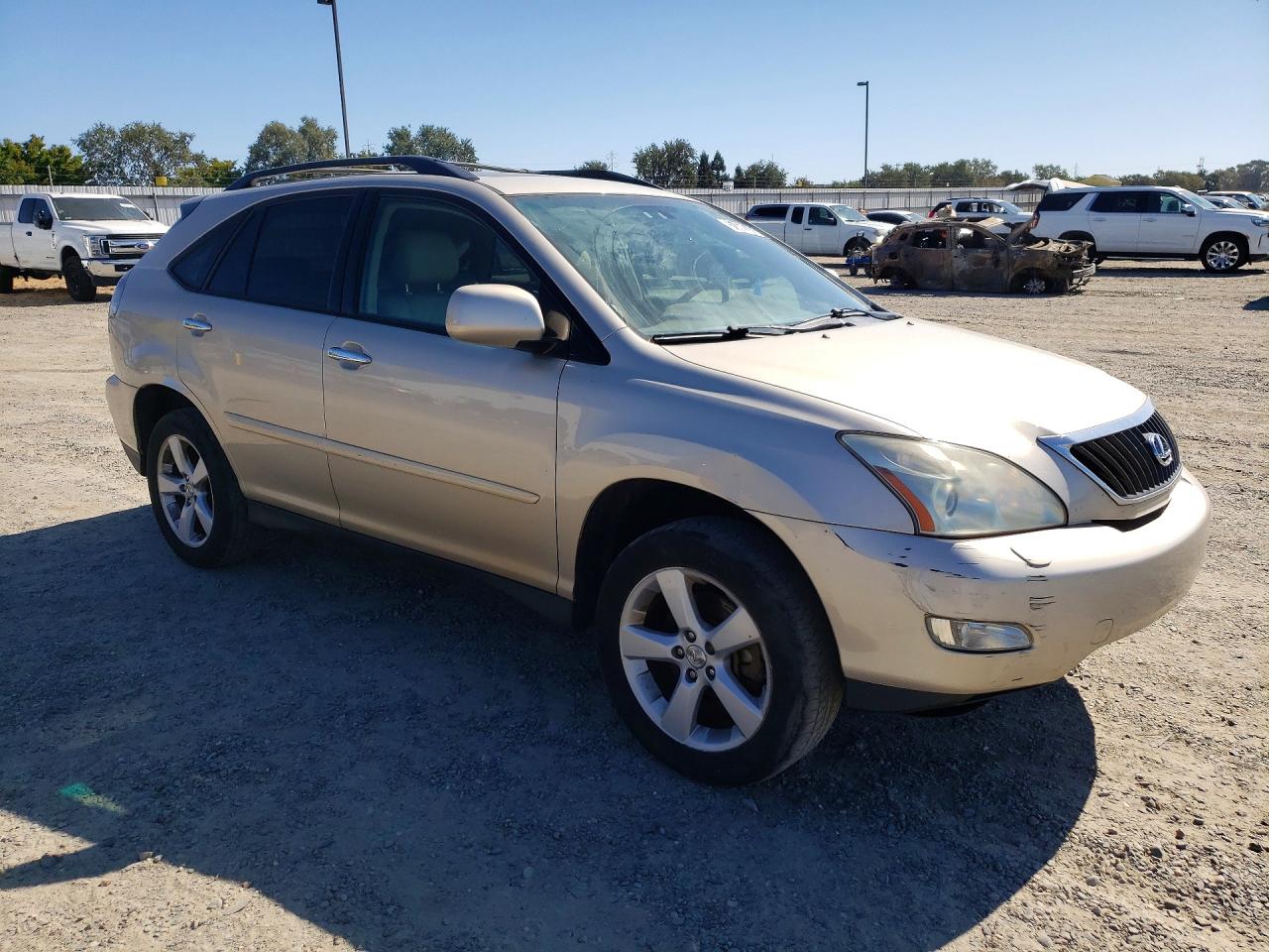2008 Lexus Rx 350 Tan vin: 2T2HK31U78C075792