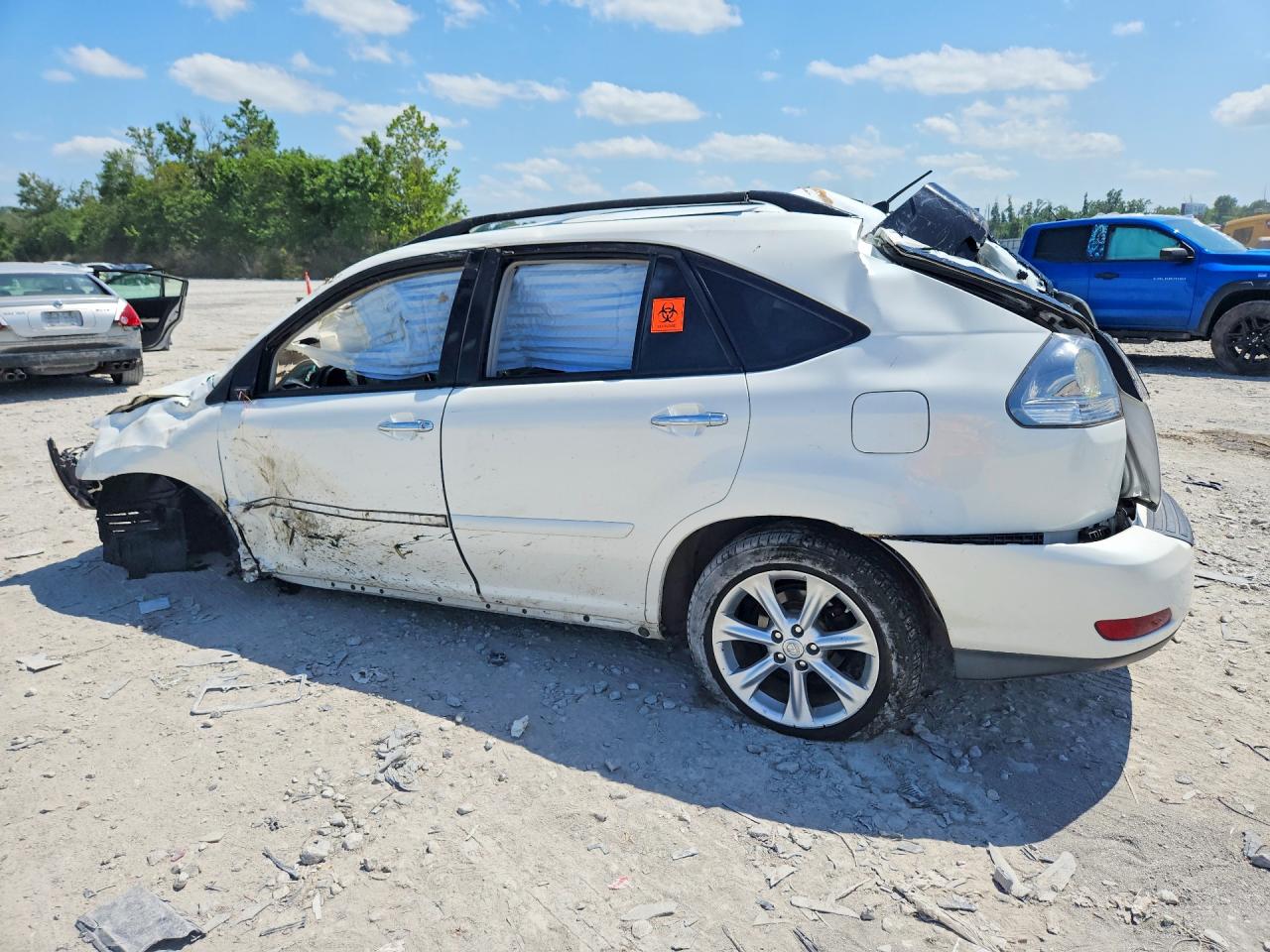 2008 Lexus Rx 350 Белый vin: 2T2HK31U78C081205