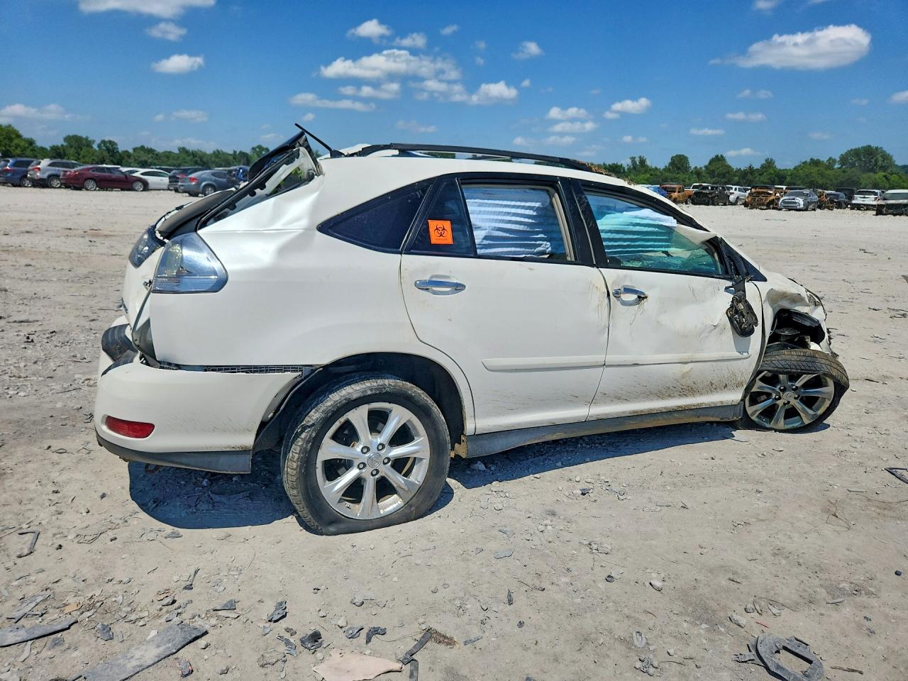 2008 Lexus Rx 350 Белый vin: 2T2HK31U78C081205