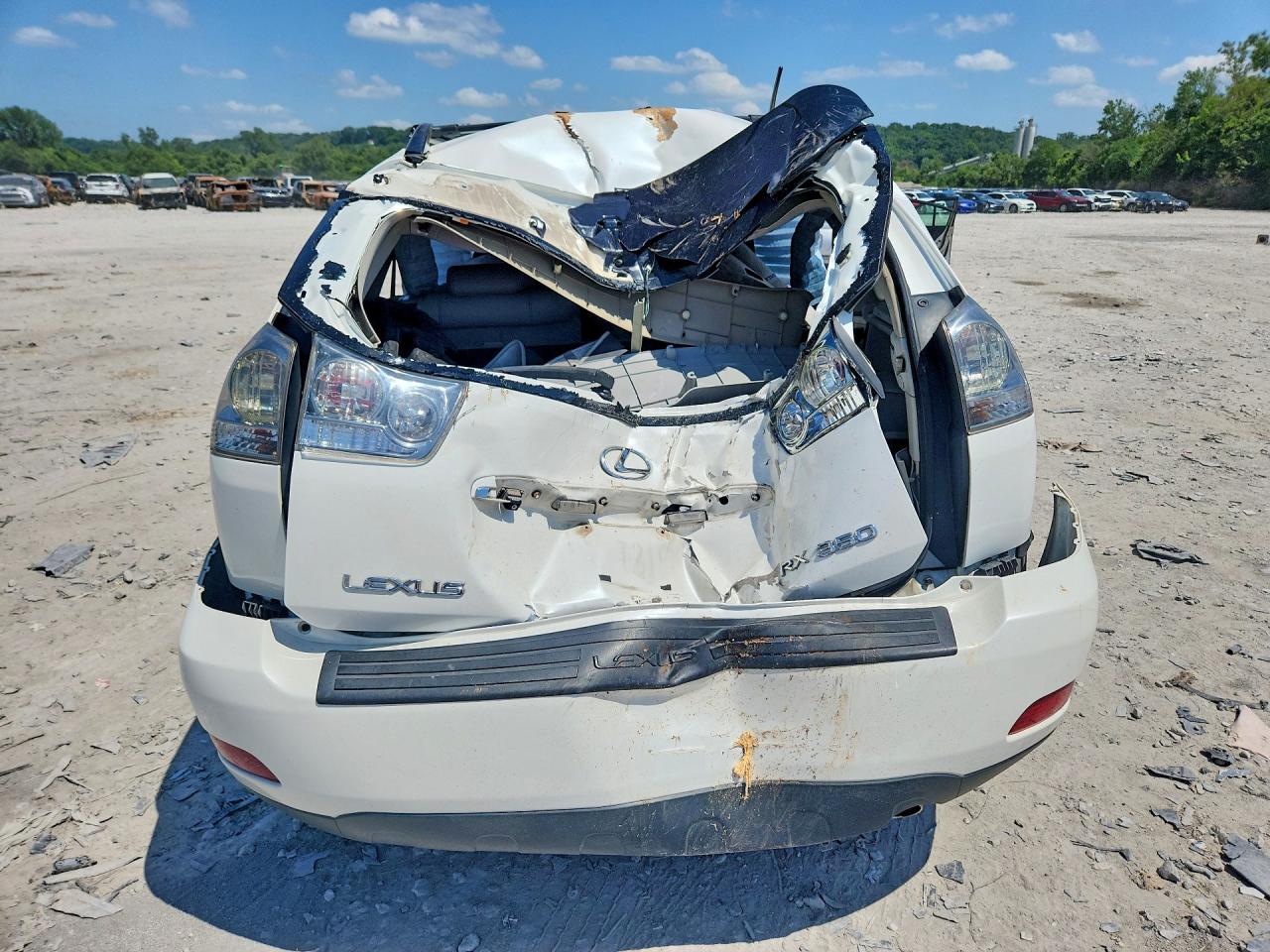 2008 Lexus Rx 350 Белый vin: 2T2HK31U78C081205
