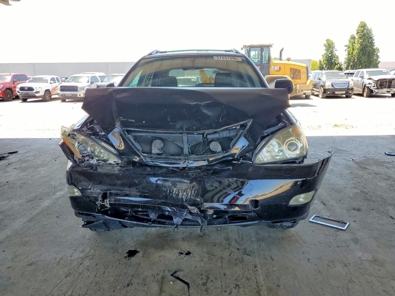 2008 Lexus Rx 350 Black vin: 2T2HK31U78C088543