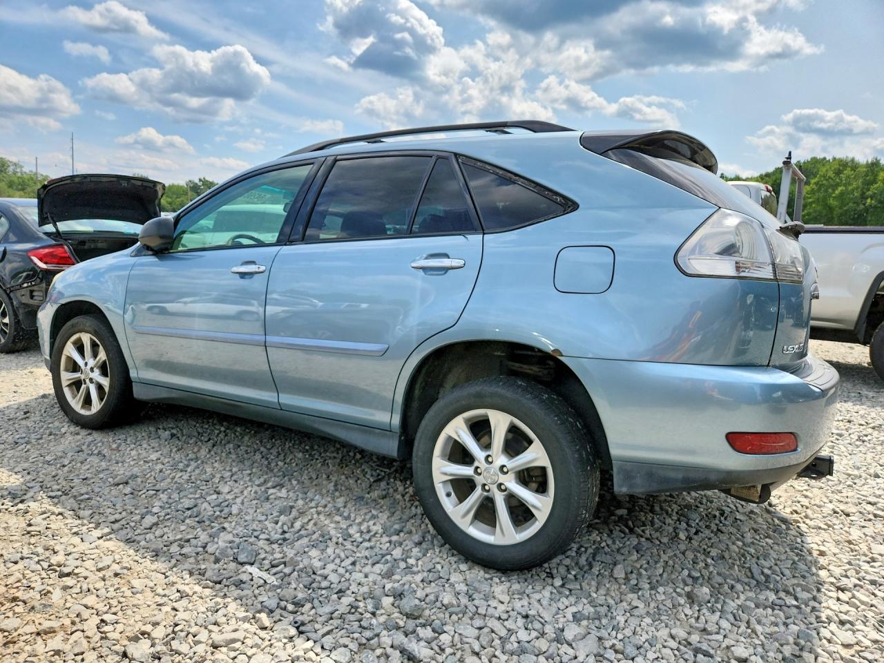 2008 Lexus Rx 350 Blue vin: 2T2HK31U78C093709
