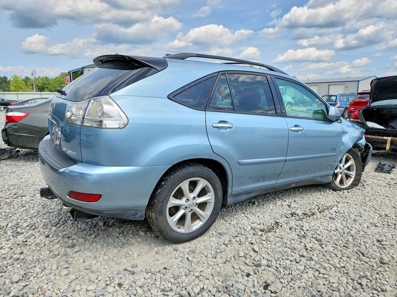 2008 Lexus Rx 350 Blue vin: 2T2HK31U78C093709