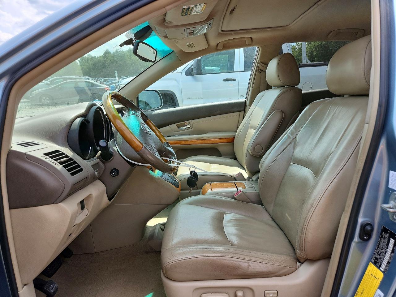 2008 Lexus Rx 350 Blue vin: 2T2HK31U78C093709