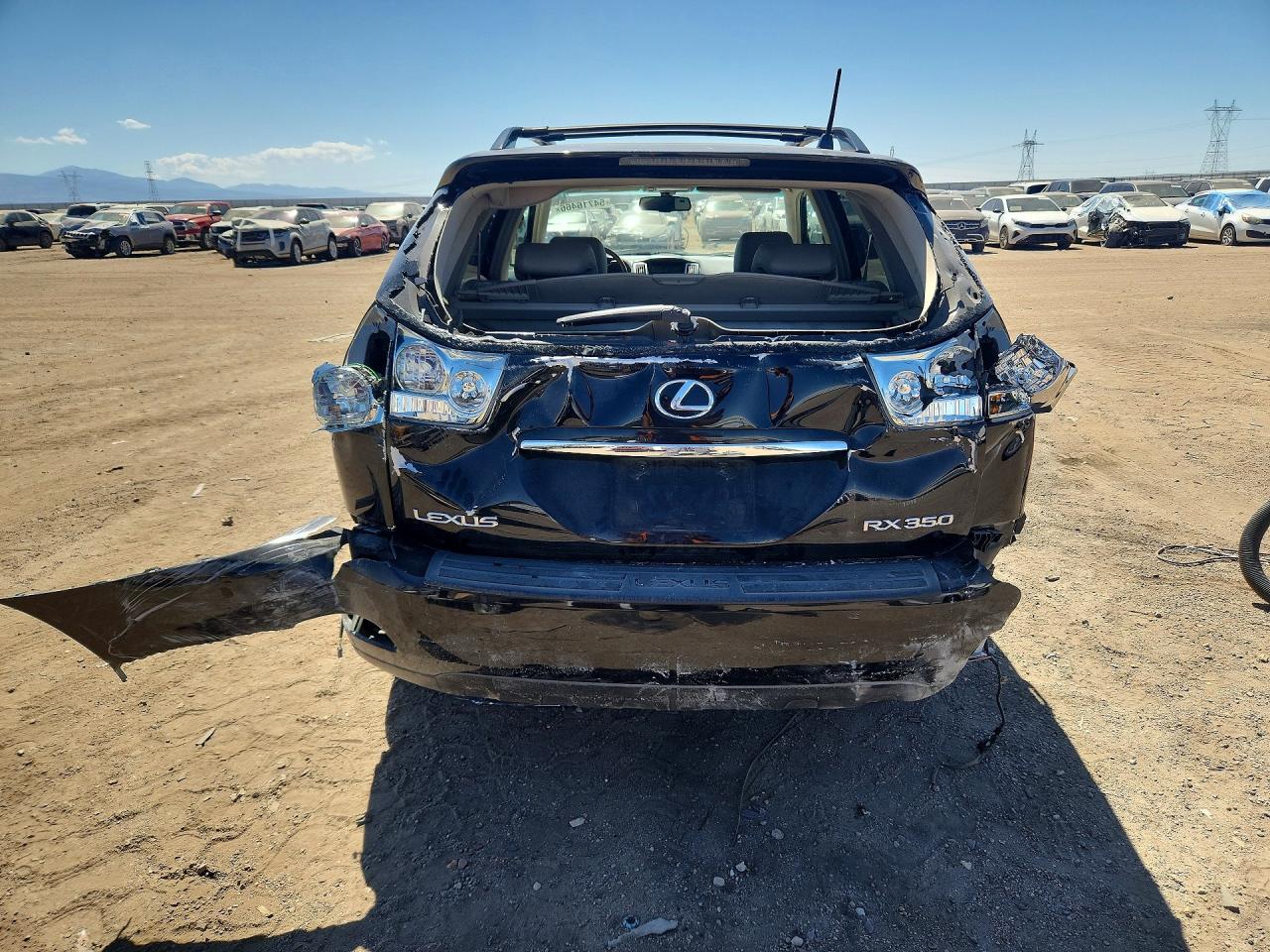 2008 Lexus Rx 350 Black vin: 2T2HK31U78C094617