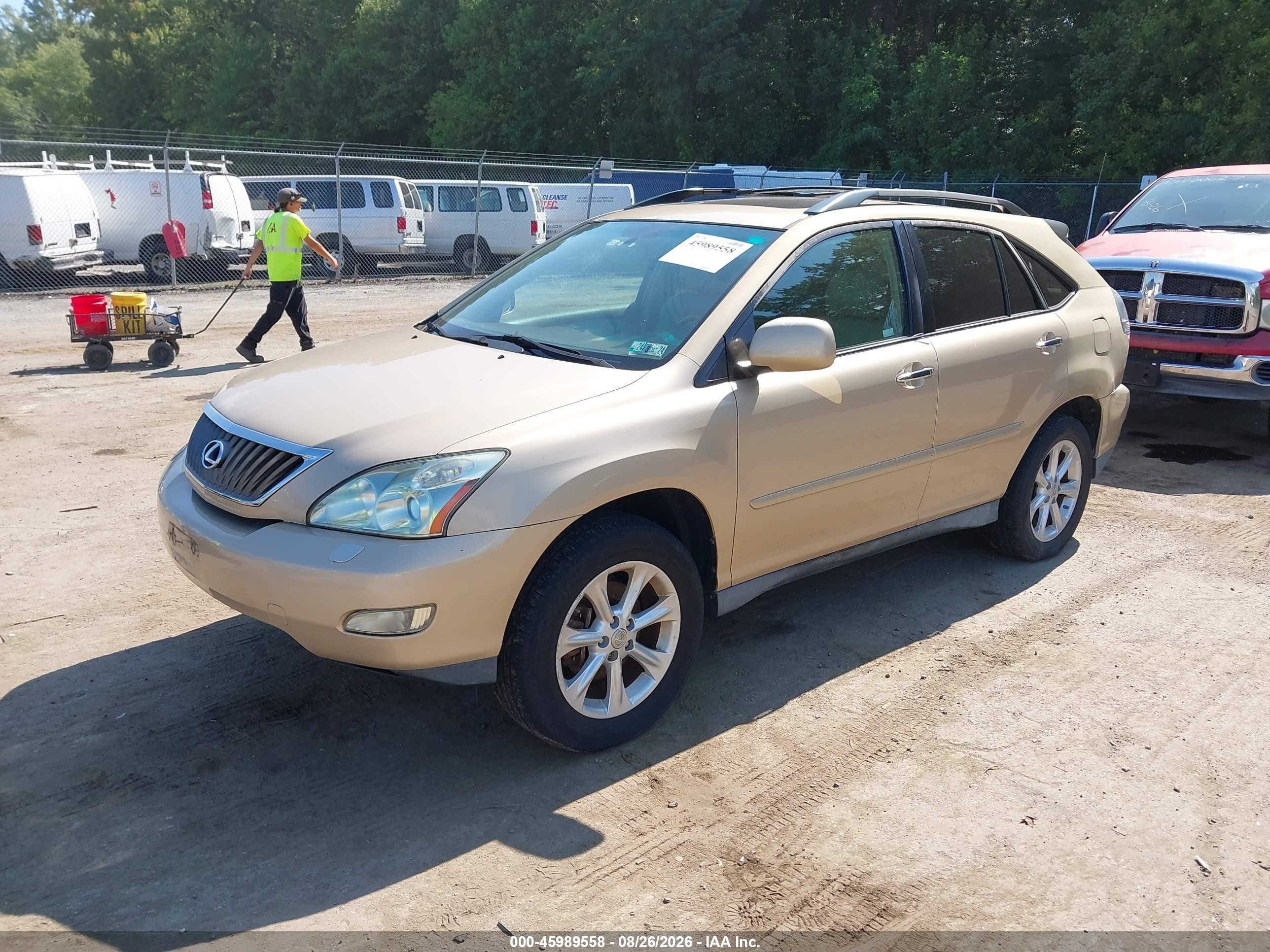2009 Lexus Rx 350 Золотой vin: 2T2HK31U79C105360