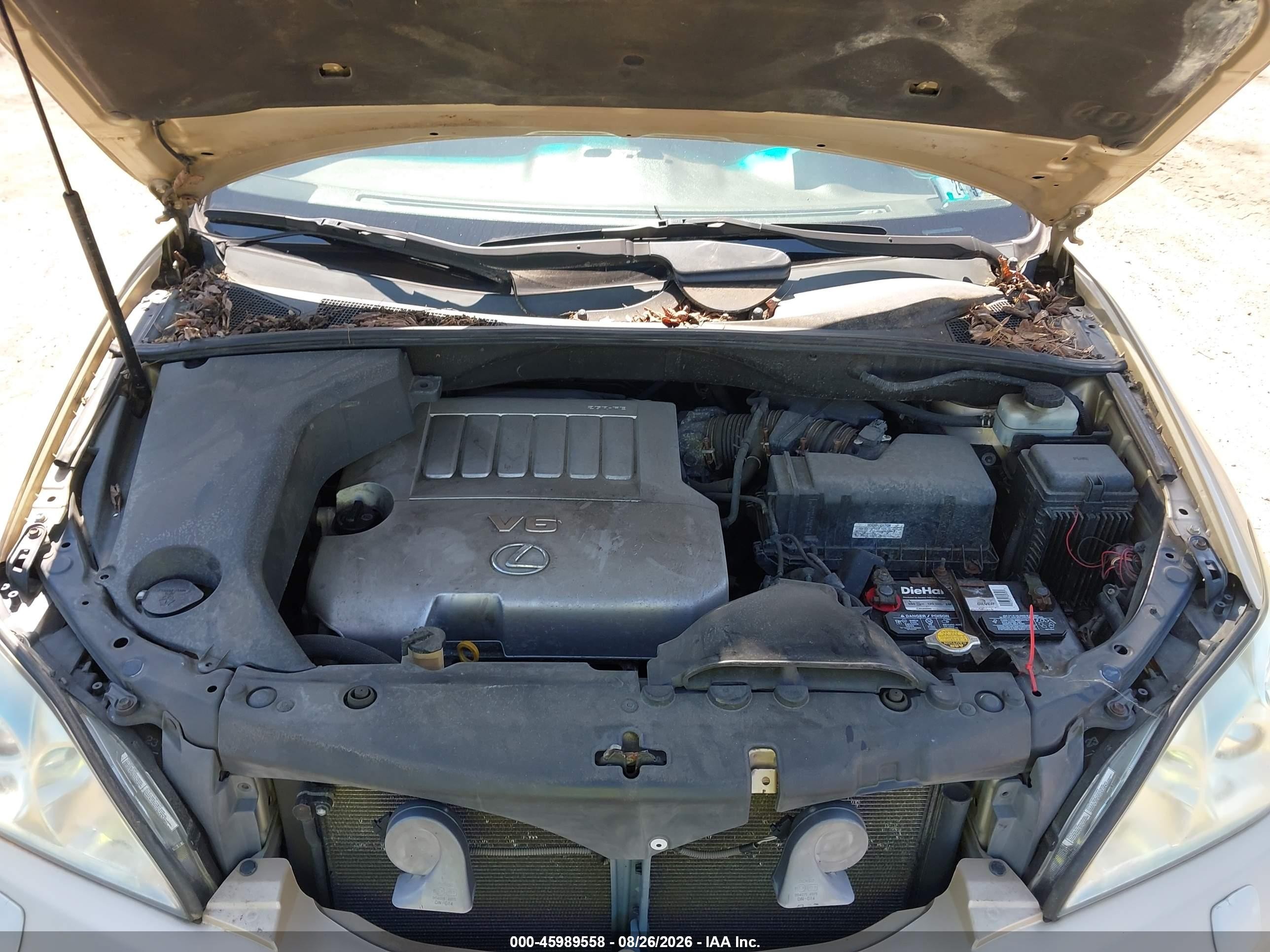2009 Lexus Rx 350 Золотой vin: 2T2HK31U79C105360