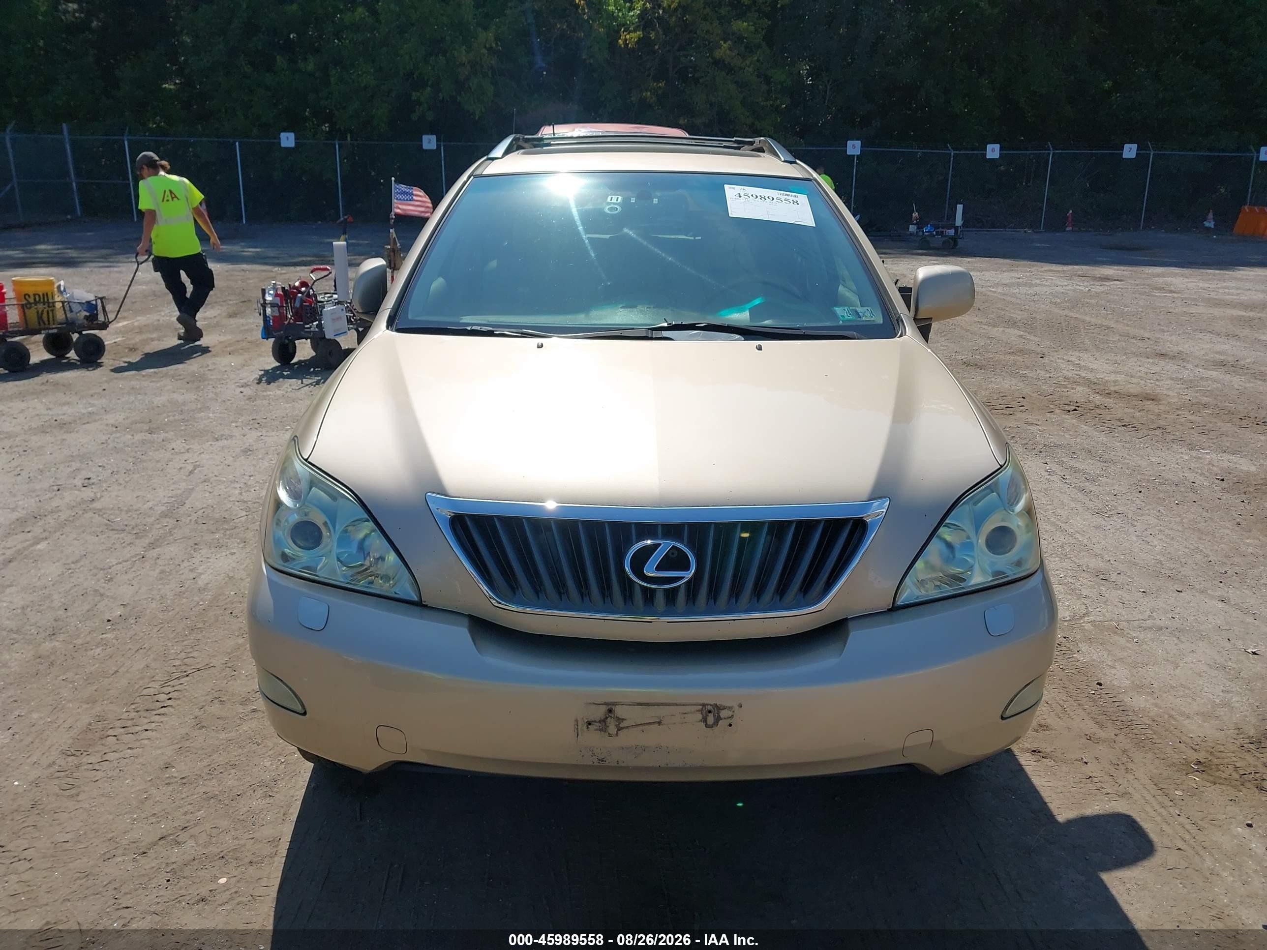 2009 Lexus Rx 350 Золотой vin: 2T2HK31U79C105360